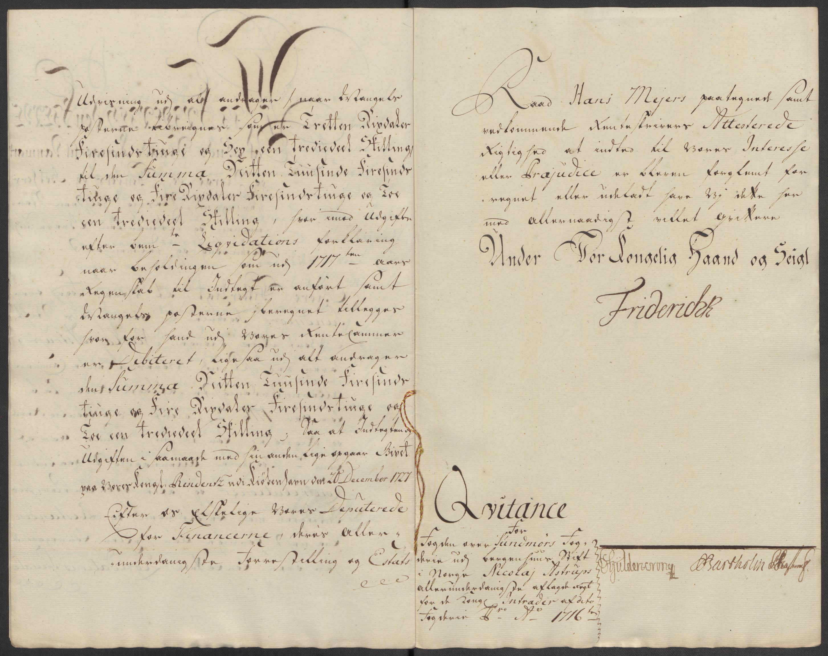 Rentekammeret inntil 1814, Reviderte regnskaper, Fogderegnskap, AV/RA-EA-4092/R54/L3568: Fogderegnskap Sunnmøre, 1716, p. 15