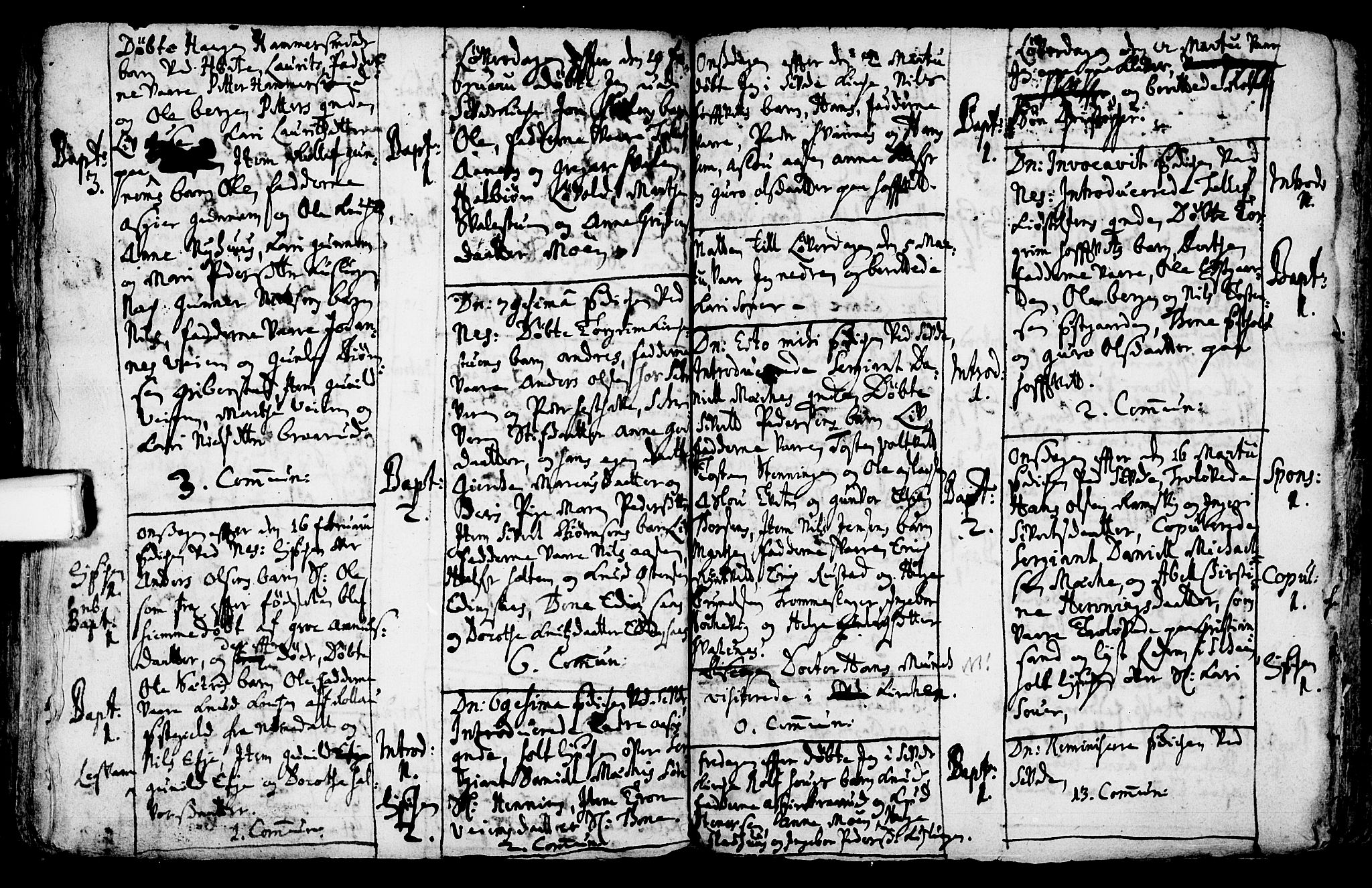 Sauherad kirkebøker, AV/SAKO-A-298/F/Fa/L0002: Parish register (official) no. I 2, 1681-1720