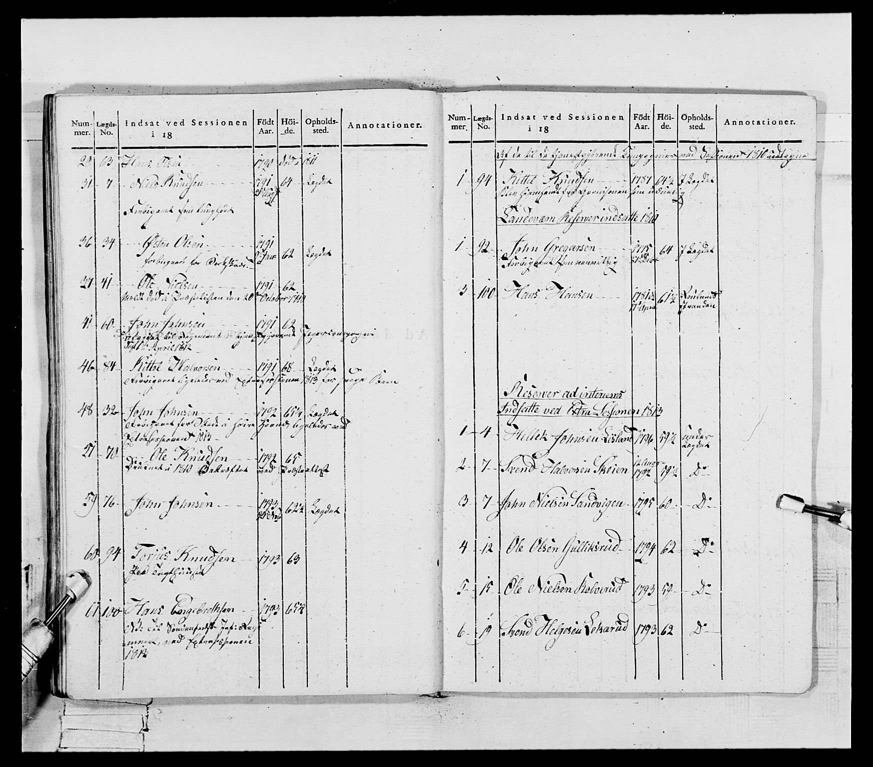 Generalitets- og kommissariatskollegiet, Det kongelige norske kommissariatskollegium, AV/RA-EA-5420/E/Eh/L0118: Telemarkske nasjonale infanteriregiment, 1814, p. 449