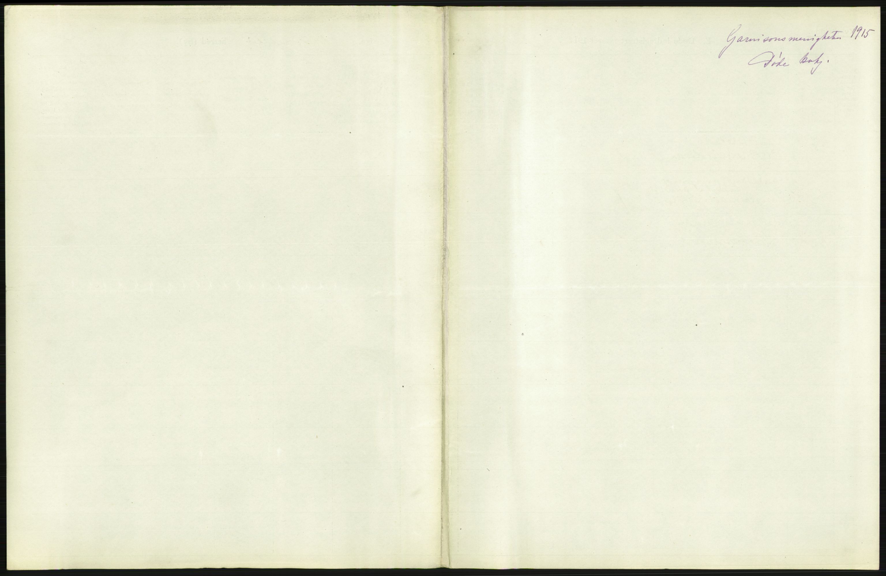 Statistisk sentralbyrå, Sosiodemografiske emner, Befolkning, RA/S-2228/D/Df/Dfb/Dfbe/L0010: Kristiania: Døde, dødfødte., 1915, p. 325