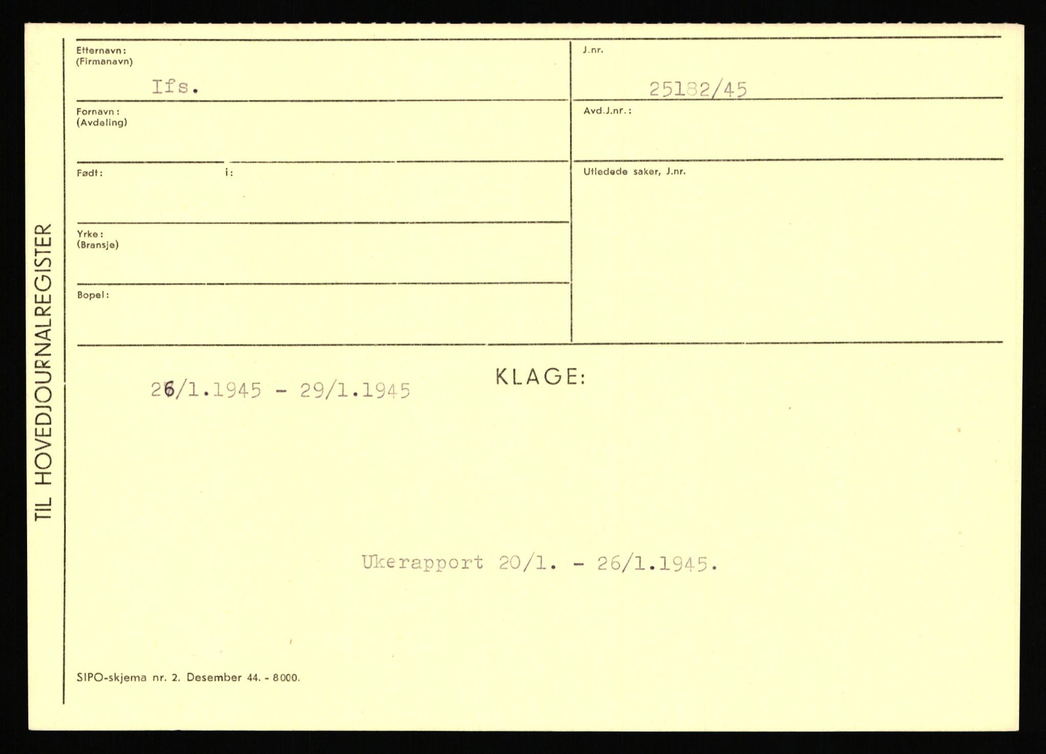 Statspolitiet - Hovedkontoret / Osloavdelingen, AV/RA-S-1329/C/Ca/L0007: Hol - Joelsen, 1943-1945, p. 2064
