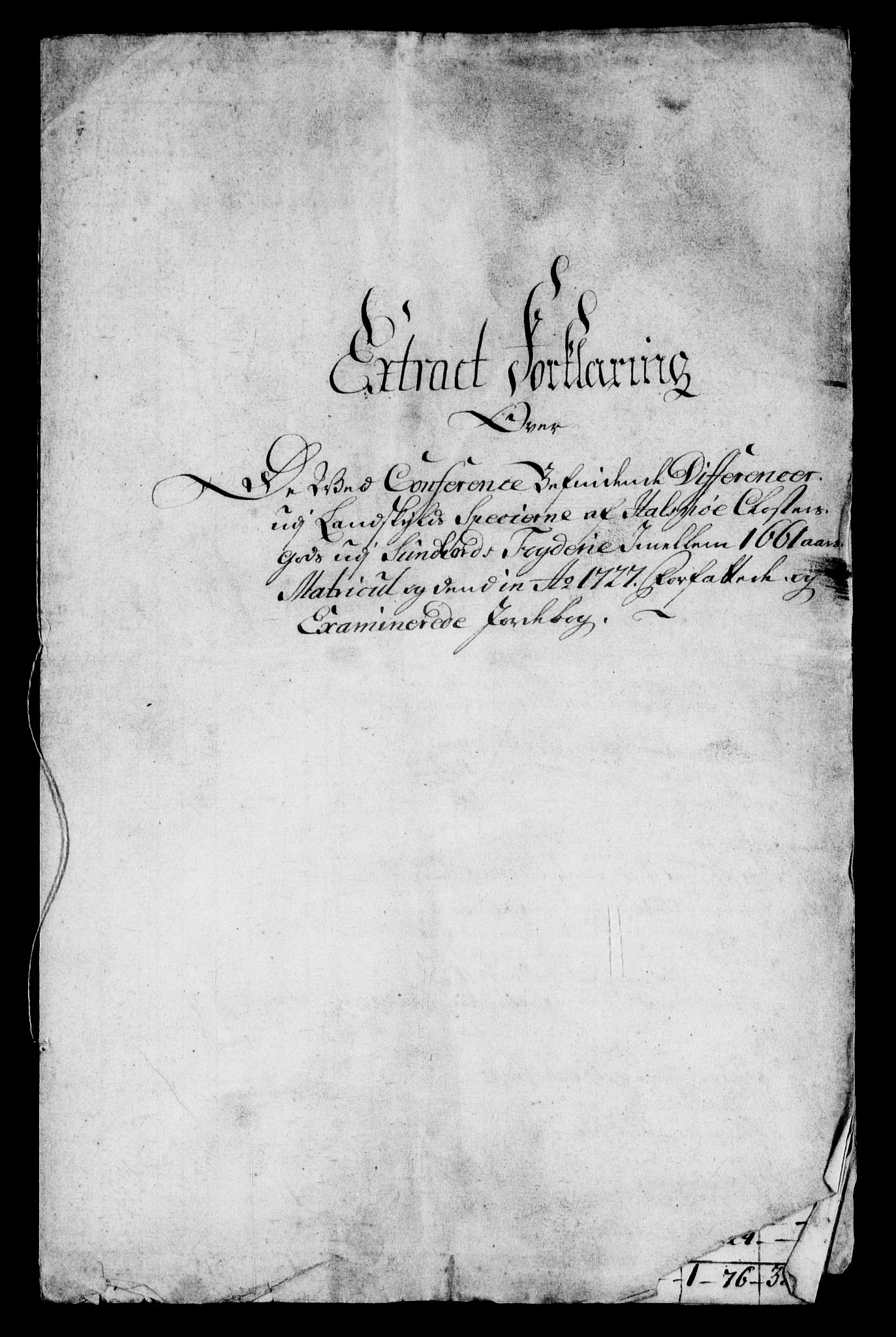Rentekammeret inntil 1814, Realistisk ordnet avdeling, RA/EA-4070/On/L0005: [Jj 6]: Forskjellige dokumenter om Halsnøy klosters gods, 1697-1770, p. 243