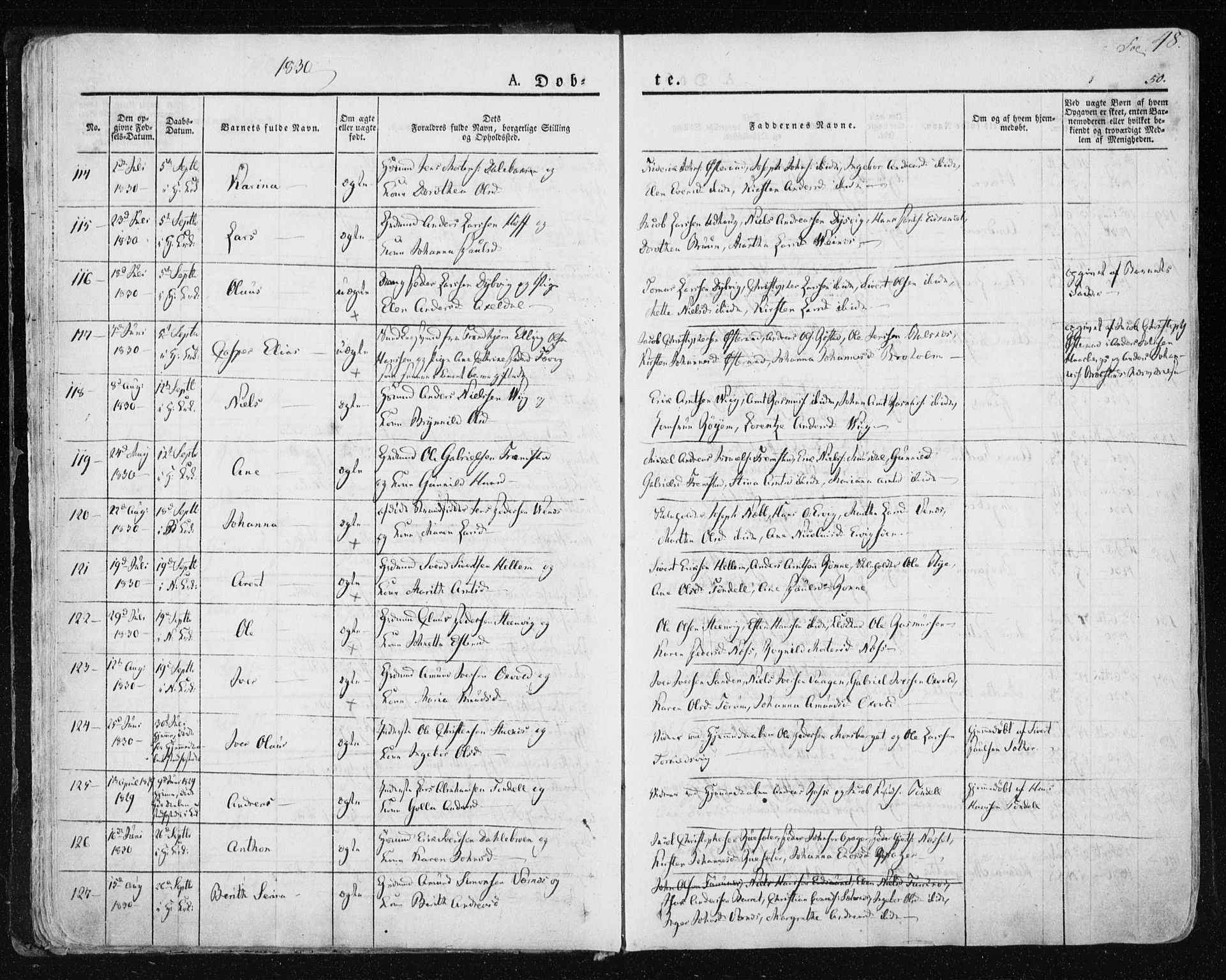Ministerialprotokoller, klokkerbøker og fødselsregistre - Sør-Trøndelag, AV/SAT-A-1456/659/L0735: Parish register (official) no. 659A05, 1826-1841, p. 48