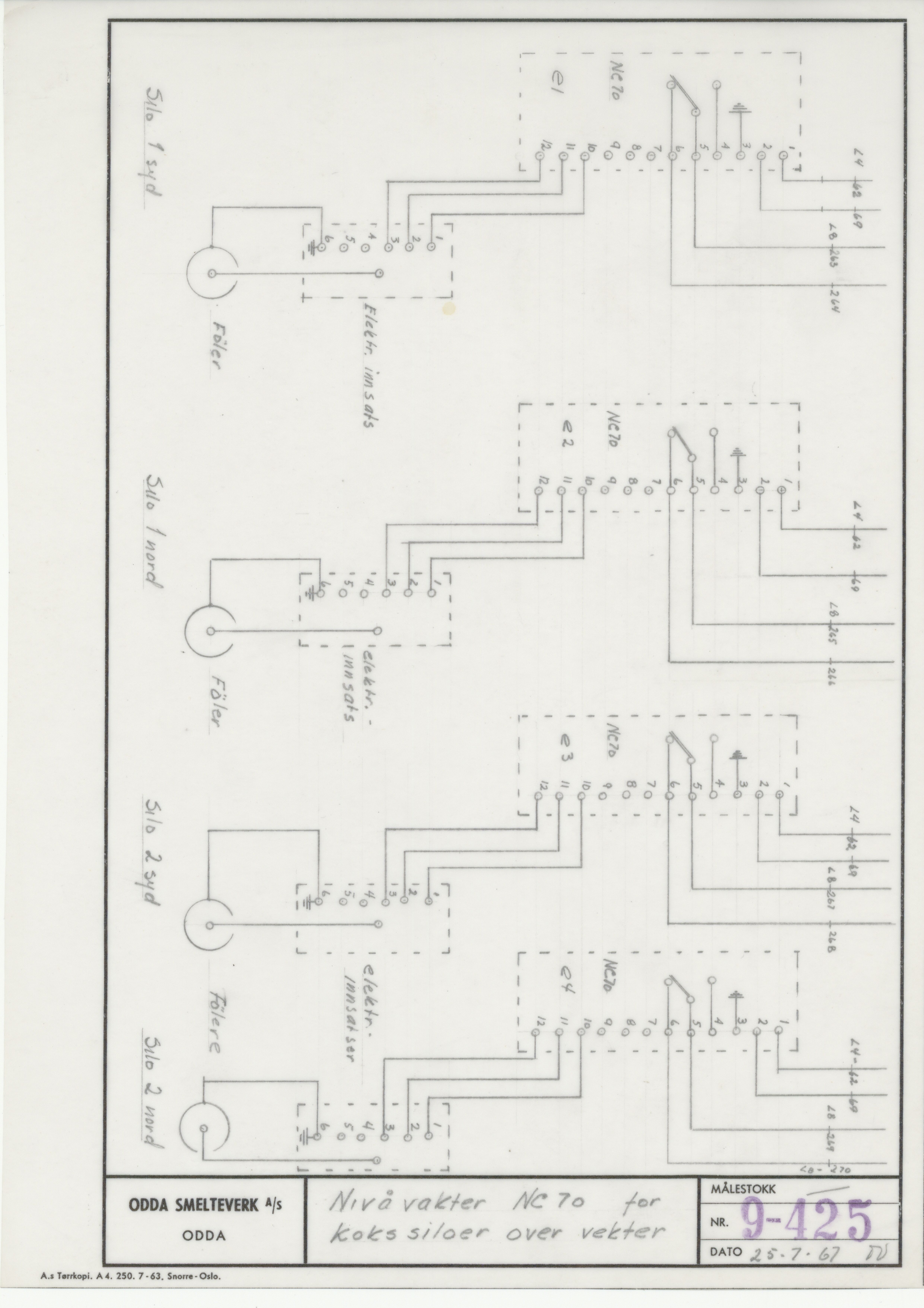 Odda smelteverk AS, KRAM/A-0157.1/T/Td/L0009: Gruppe 9. Blandingsrom og kokstørker, 1920-1970, p. 683