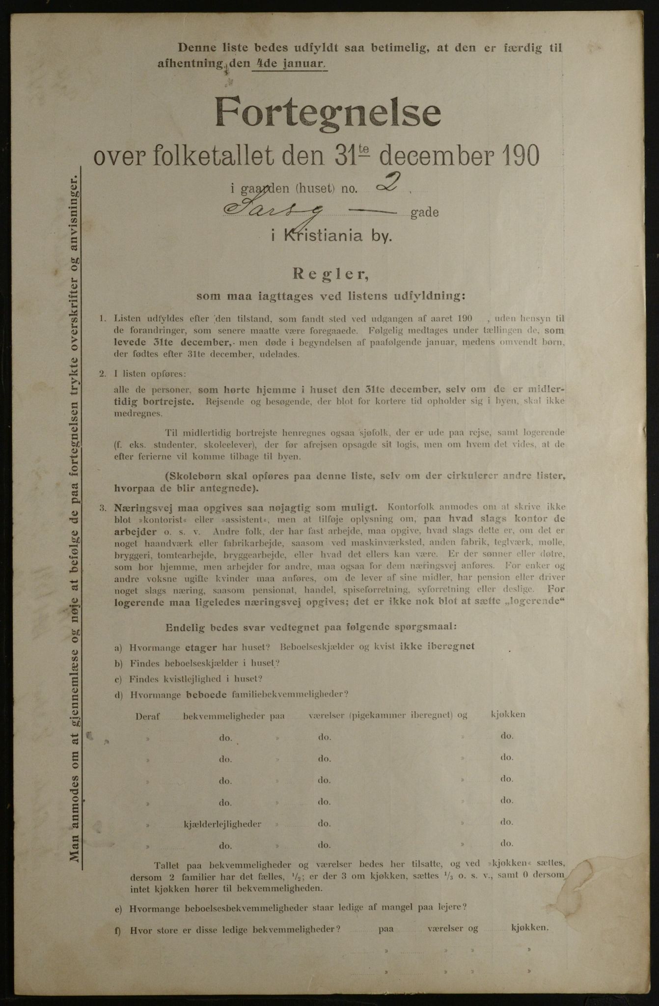 OBA, Municipal Census 1901 for Kristiania, 1901, p. 13859