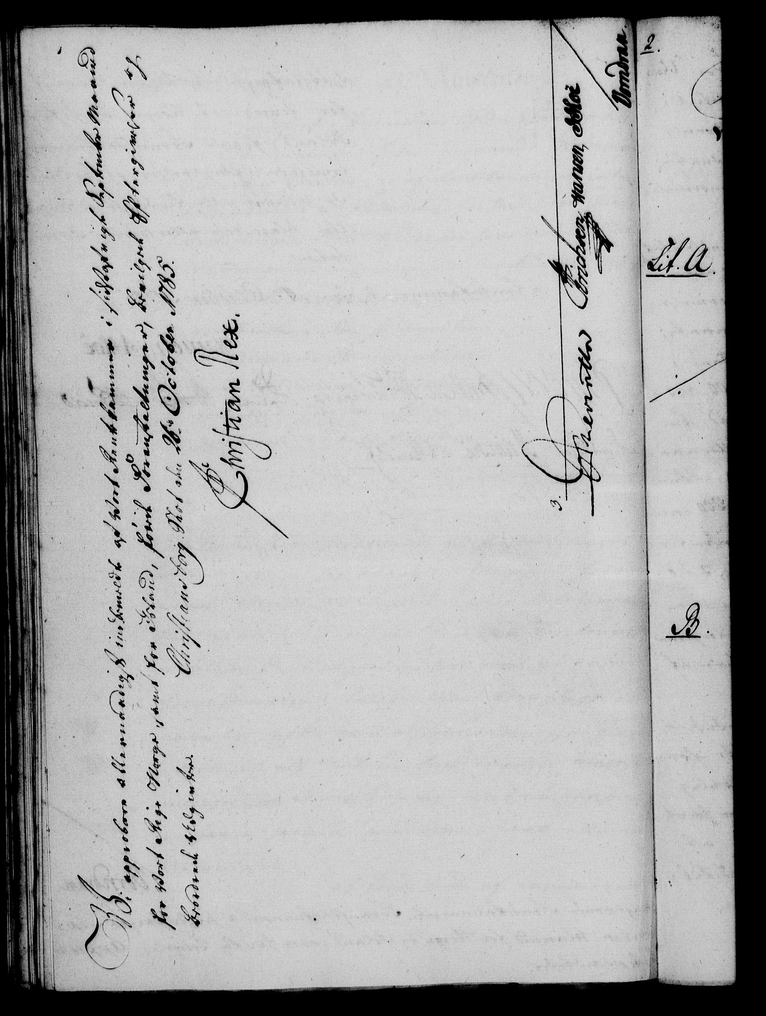 Rentekammeret, Kammerkanselliet, RA/EA-3111/G/Gf/Gfa/L0067: Norsk relasjons- og resolusjonsprotokoll (merket RK 52.67), 1785, p. 854