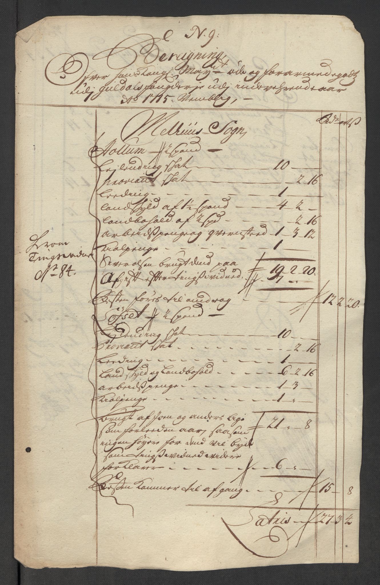 Rentekammeret inntil 1814, Reviderte regnskaper, Fogderegnskap, AV/RA-EA-4092/R60/L3966: Fogderegnskap Orkdal og Gauldal, 1715, p. 537