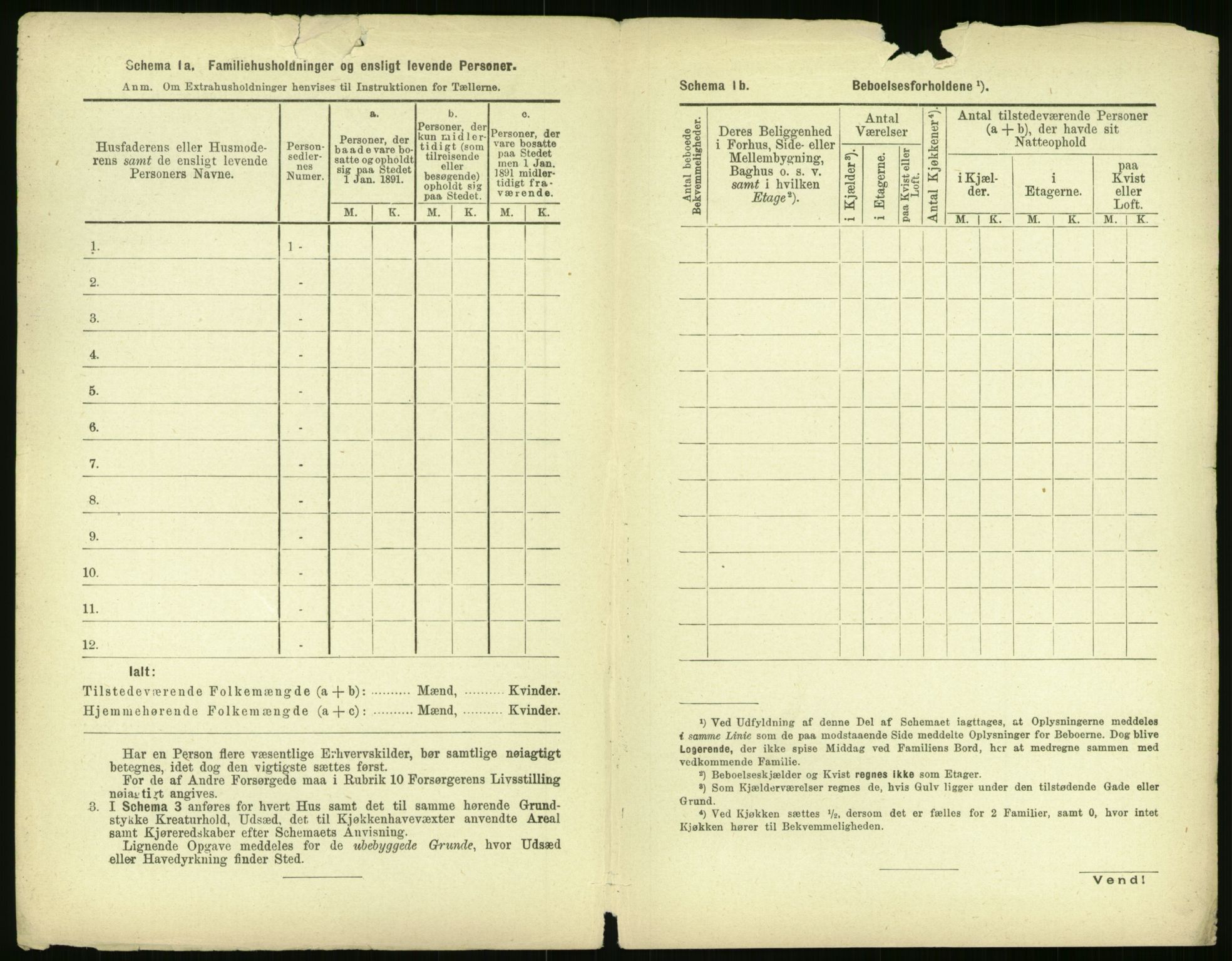 RA, 1891 census for 0301 Kristiania, 1891, p. 23724