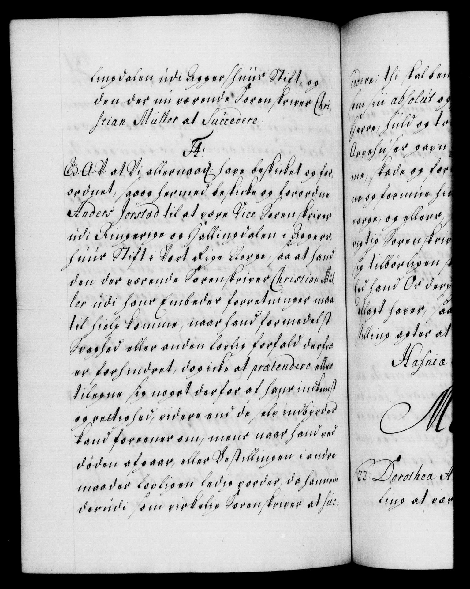 Danske Kanselli 1572-1799, RA/EA-3023/F/Fc/Fca/Fcaa/L0021: Norske registre, 1712-1715, p. 431b