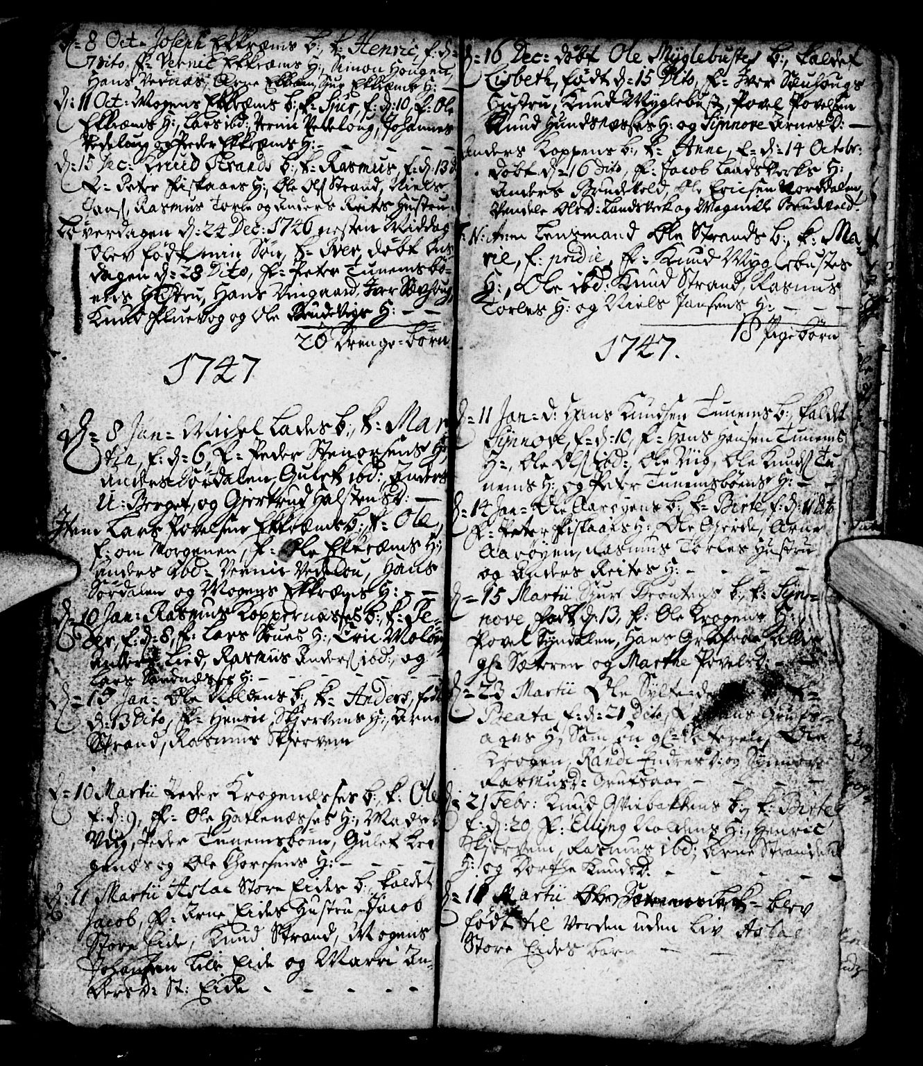 Ministerialprotokoller, klokkerbøker og fødselsregistre - Møre og Romsdal, SAT/A-1454/501/L0001: Parish register (official) no. 501A01, 1742-1760