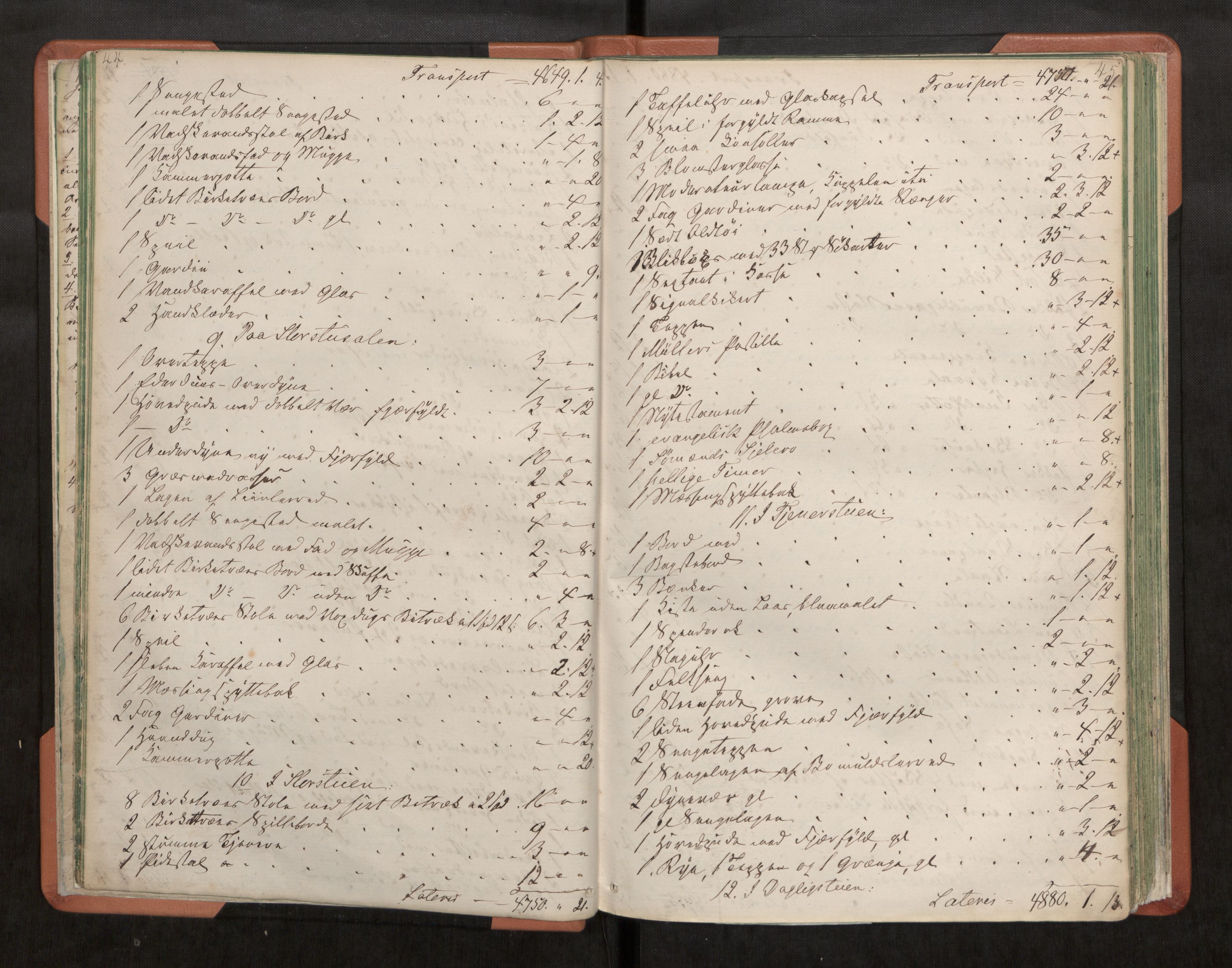 Søre Sunnmøre sorenskriveri, AV/SAT-A-4122/1/3/3B/L0004: Skiftebehandlings- / Skifteforhandlingsprotokollar, 1864-1880, p. 44-45