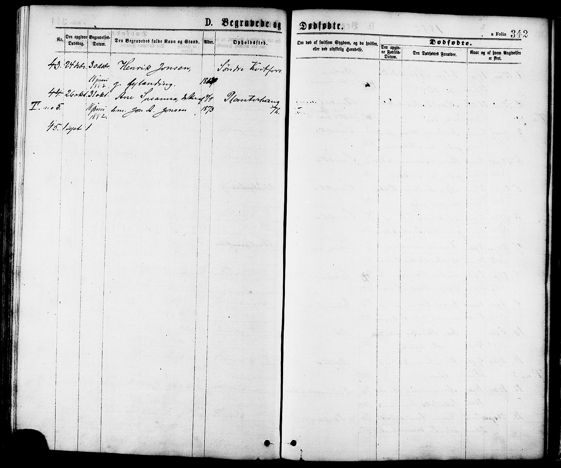 Ministerialprotokoller, klokkerbøker og fødselsregistre - Nordland, AV/SAT-A-1459/863/L0897: Parish register (official) no. 863A09, 1872-1886, p. 342