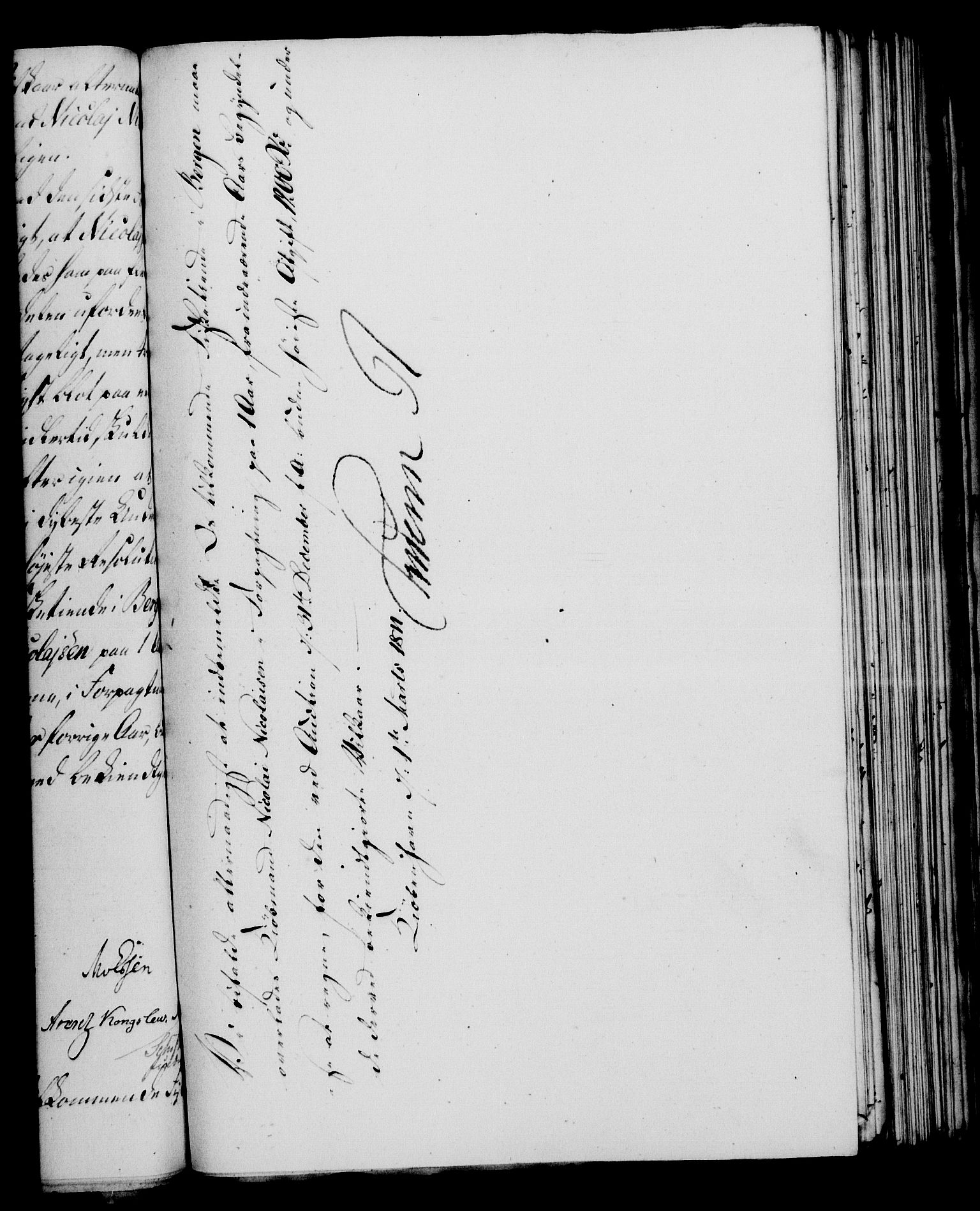 Rentekammeret, Kammerkanselliet, RA/EA-3111/G/Gf/Gfa/L0093: Norsk relasjons- og resolusjonsprotokoll (merket RK 52.93), 1811, p. 57
