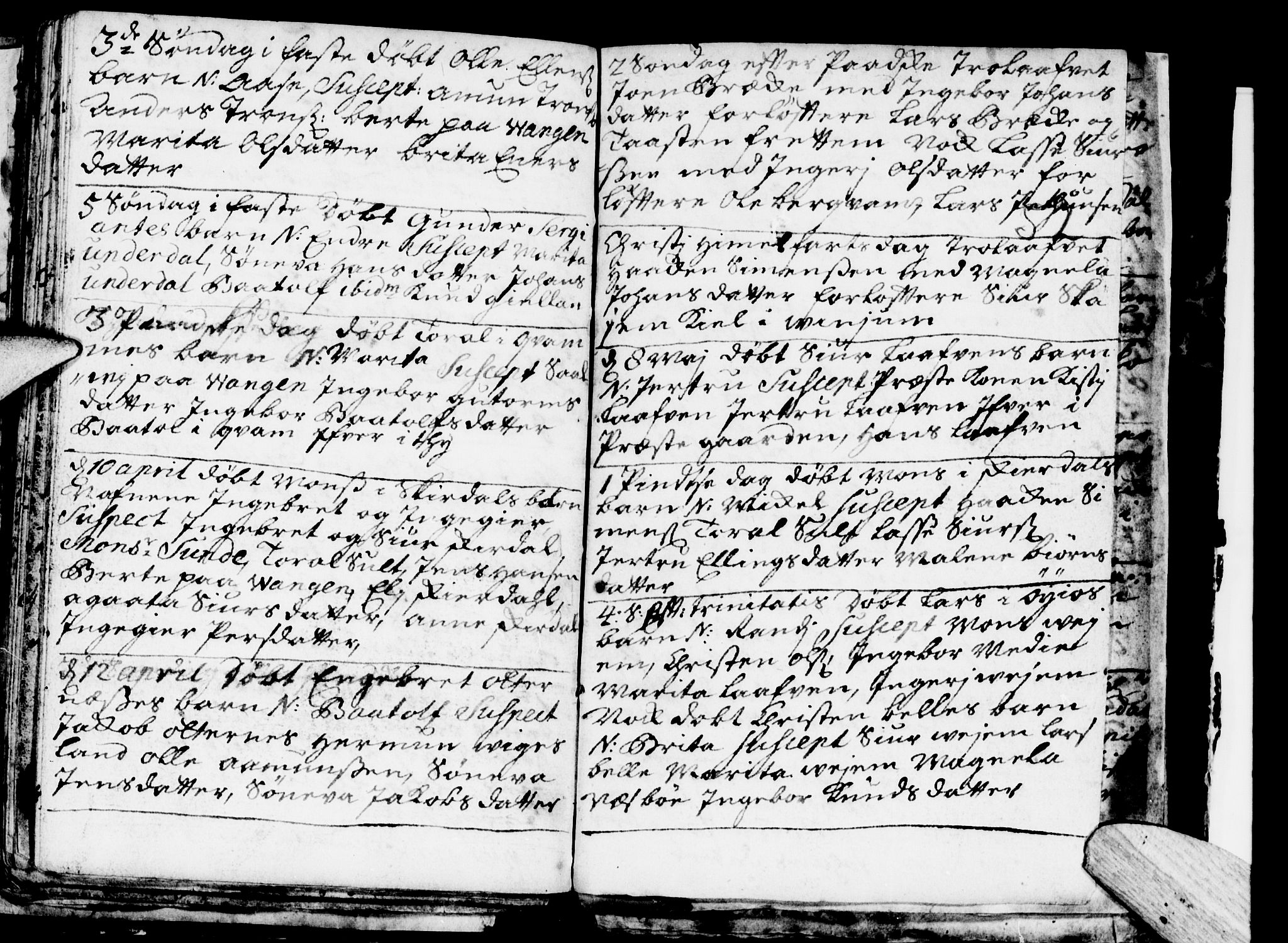 Aurland sokneprestembete, SAB/A-99937/H/Ha/Haa/L0001: Parish register (official) no. A 1, 1716-1734, p. 52