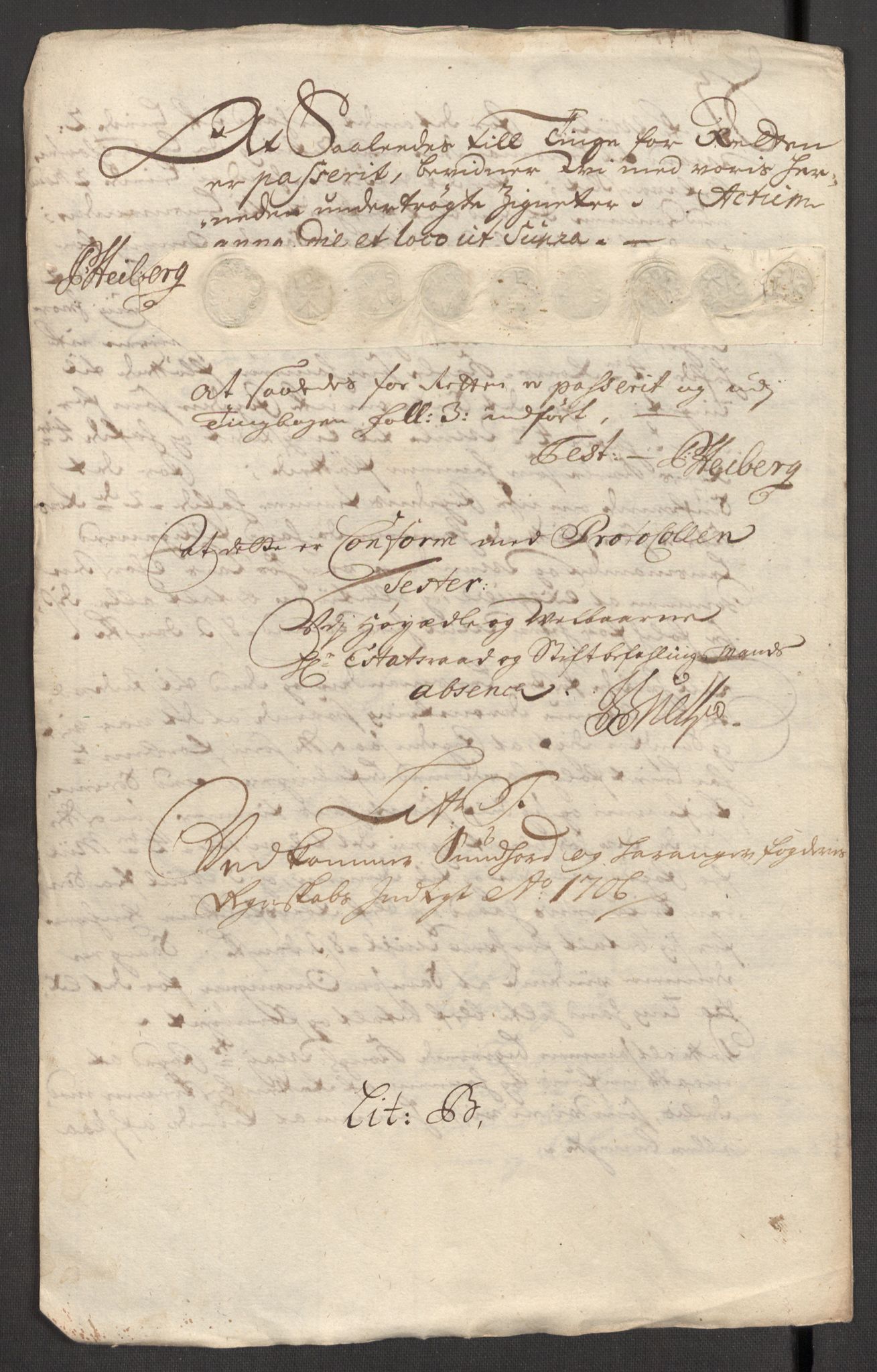 Rentekammeret inntil 1814, Reviderte regnskaper, Fogderegnskap, AV/RA-EA-4092/R48/L2984: Fogderegnskap Sunnhordland og Hardanger, 1706-1707, p. 137