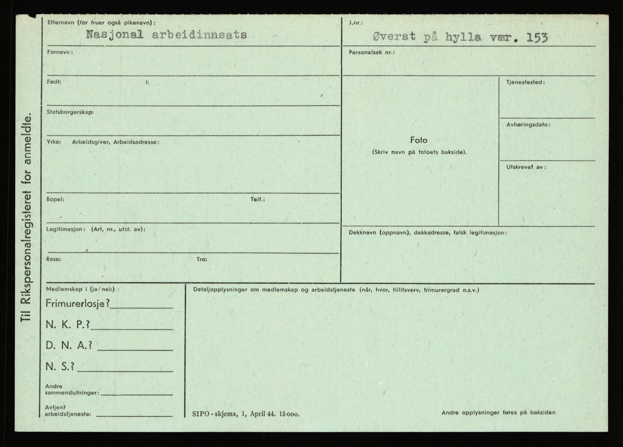 Statspolitiet - Hovedkontoret / Osloavdelingen, AV/RA-S-1329/C/Ca/L0011: Molberg - Nøstvold, 1943-1945, p. 1204