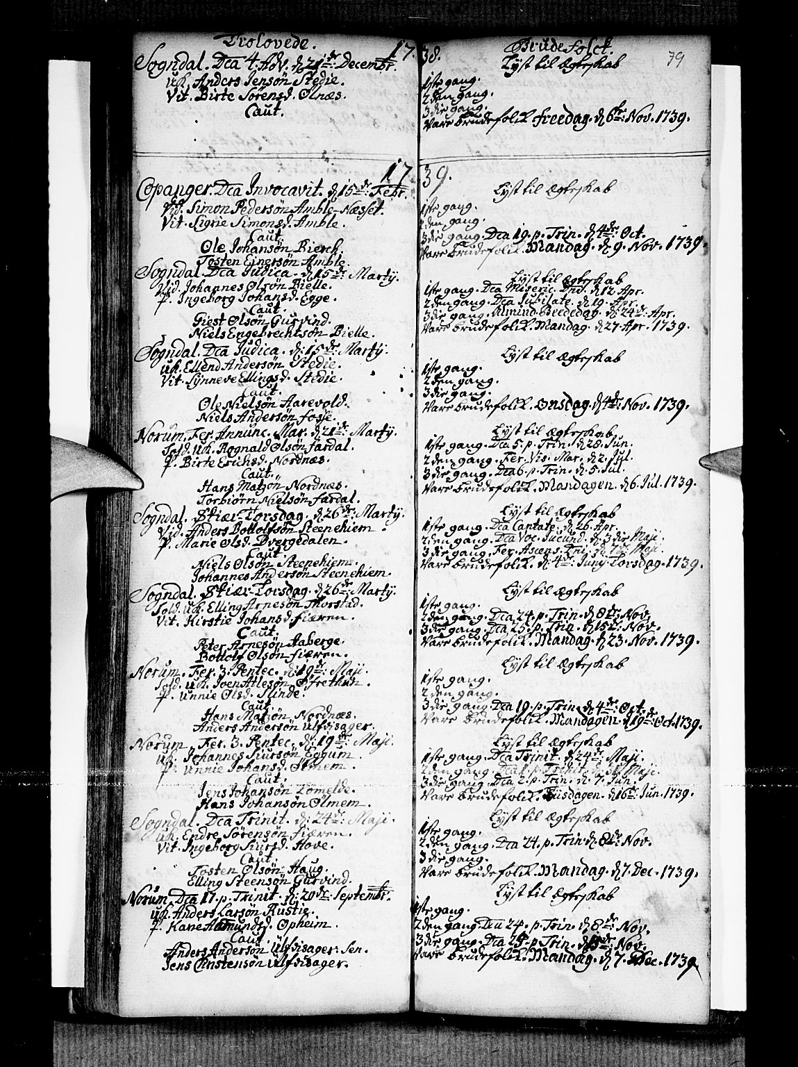 Sogndal sokneprestembete, SAB/A-81301/H/Haa/Haaa/L0002: Parish register (official) no. A 2, 1725-1741, p. 79