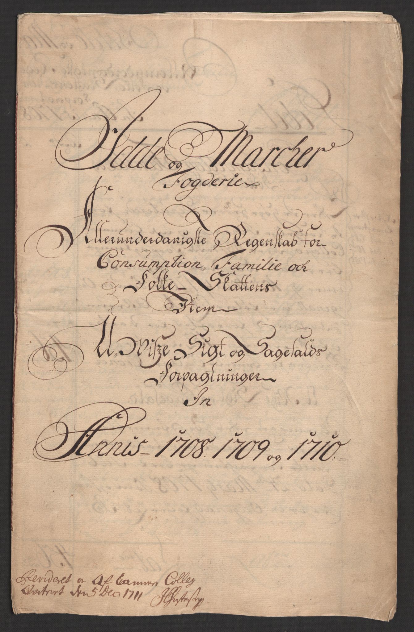 Rentekammeret inntil 1814, Reviderte regnskaper, Fogderegnskap, AV/RA-EA-4092/R01/L0019: Fogderegnskap Idd og Marker, 1710, p. 184