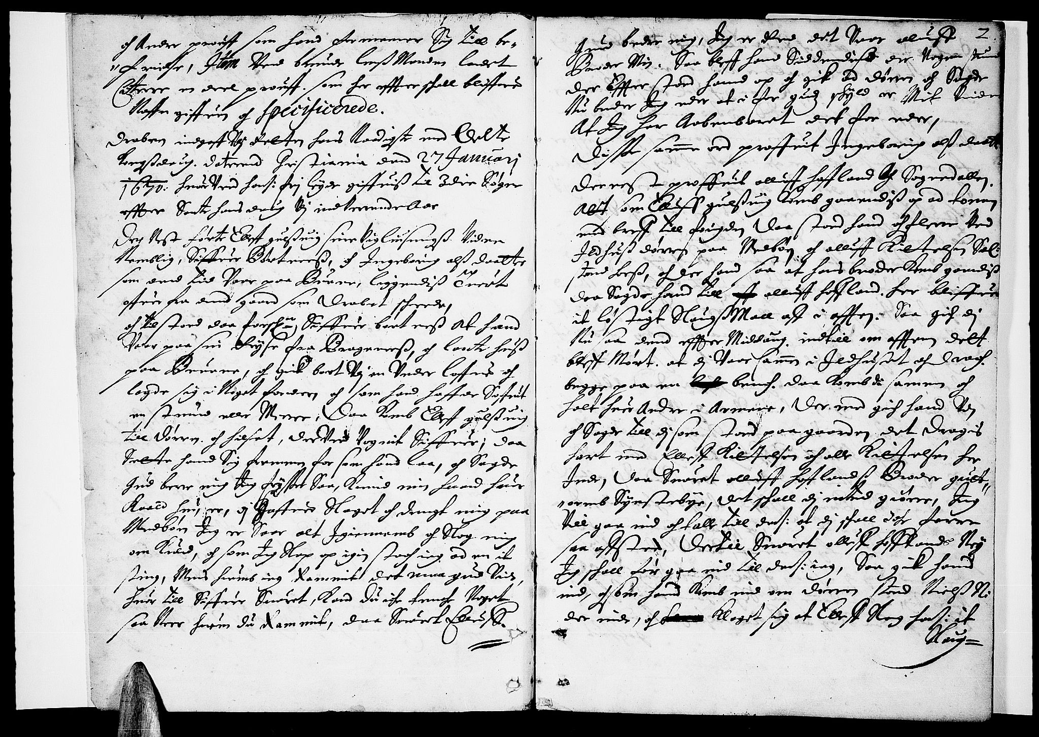 Ringerike og Hallingdal sorenskriveri, SAKO/A-81/F/Fa/Faa/L0008: Tingbok
, 1670, p. 1b-2a