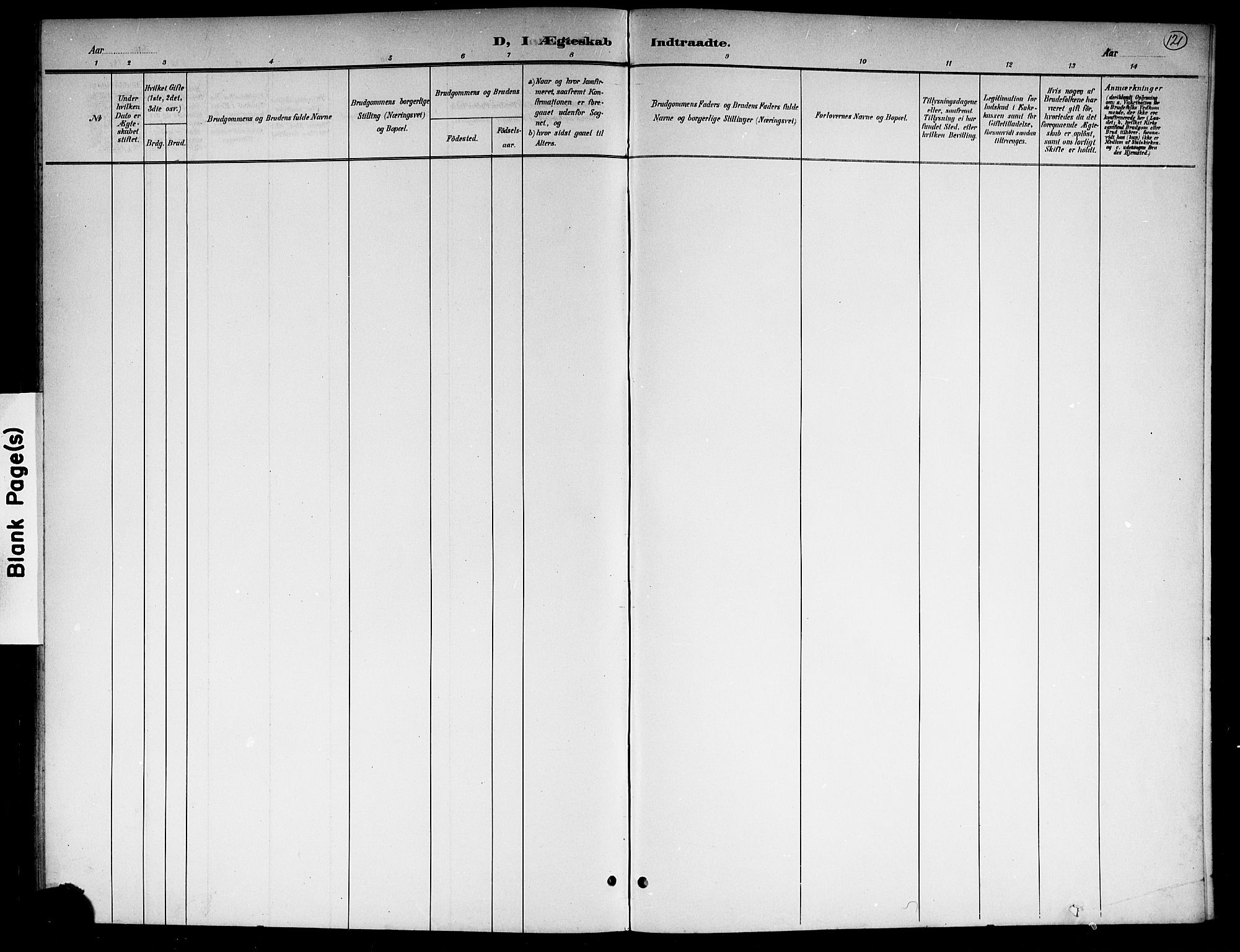 Hole kirkebøker, AV/SAKO-A-228/G/Gb/L0004: Parish register (copy) no. II 4, 1901-1916, p. 121