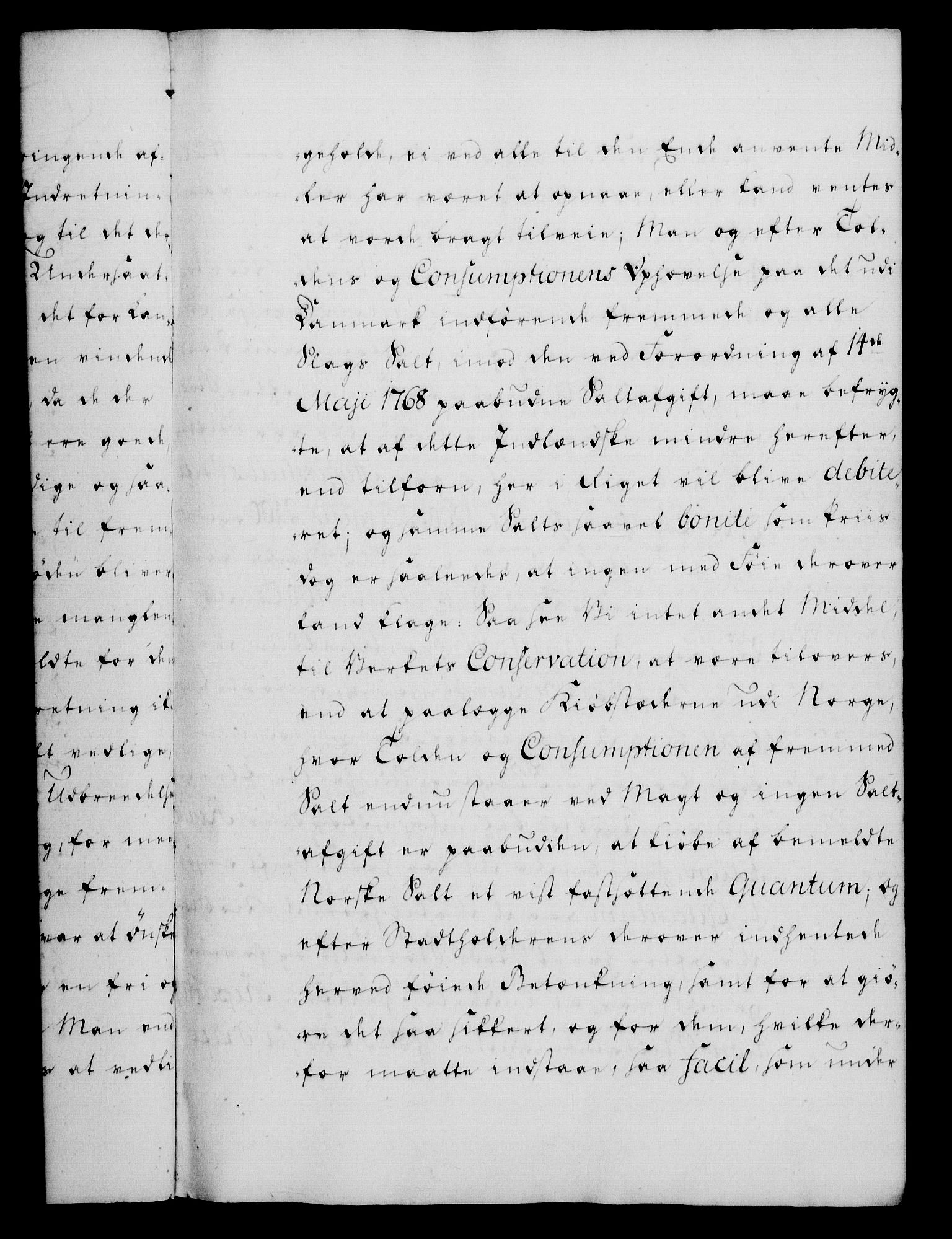 Rentekammeret, Kammerkanselliet, RA/EA-3111/G/Gf/Gfa/L0052: Norsk relasjons- og resolusjonsprotokoll (merket RK 52.52), 1770, p. 206