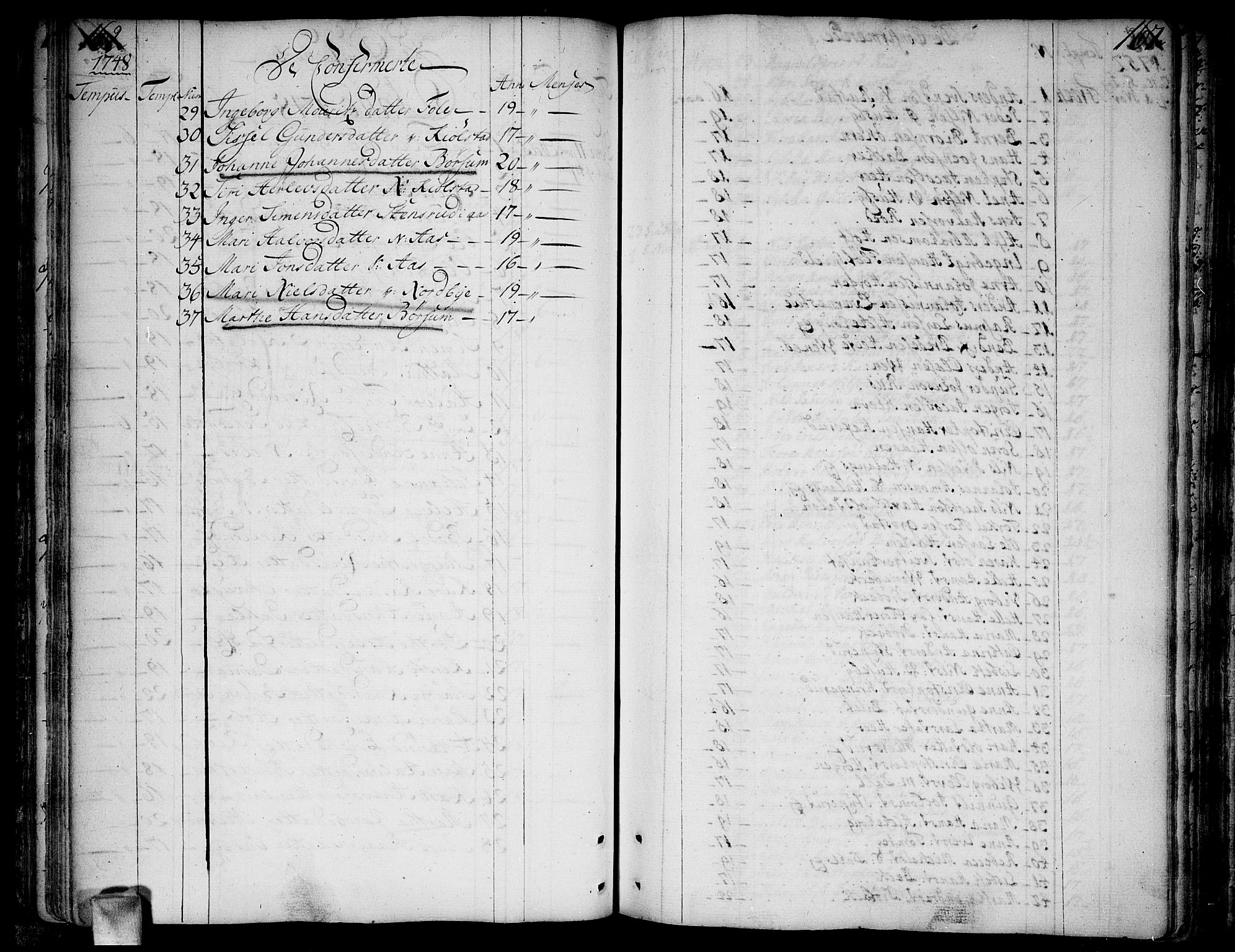 Ås prestekontor Kirkebøker, AV/SAO-A-10894/F/Fa/L0001: Parish register (official) no. I 1, 1742-1778, p. 162-167