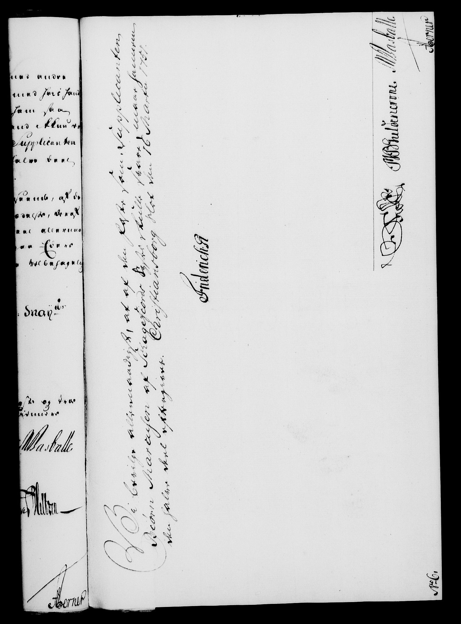 Rentekammeret, Kammerkanselliet, RA/EA-3111/G/Gf/Gfa/L0033: Norsk relasjons- og resolusjonsprotokoll (merket RK 52.33), 1751, p. 91
