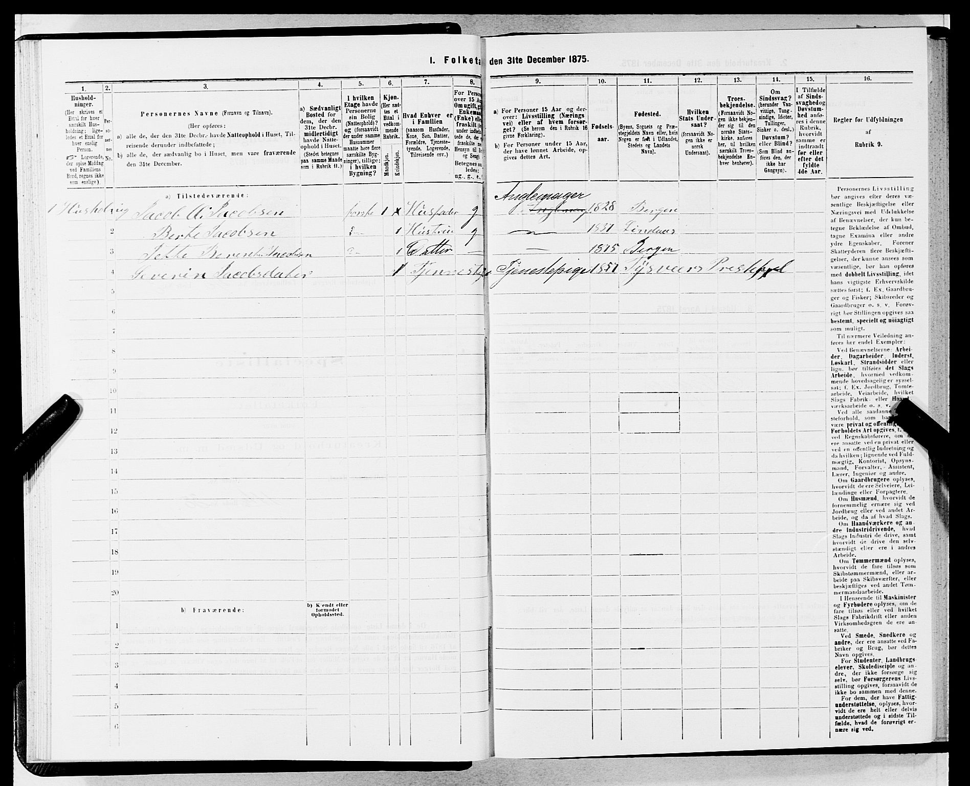 SAB, 1875 census for 1301 Bergen, 1875, p. 2334