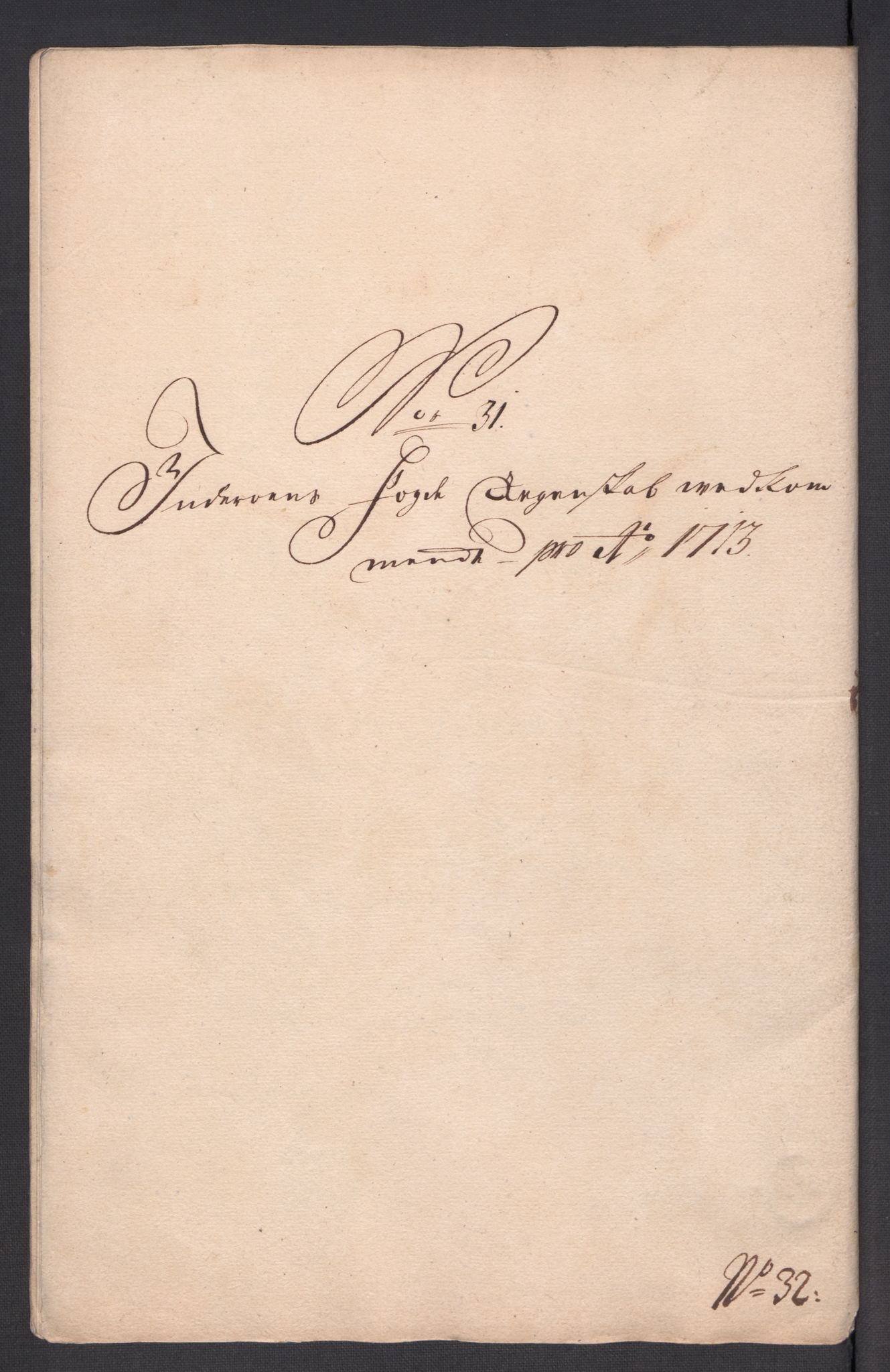 Rentekammeret inntil 1814, Reviderte regnskaper, Fogderegnskap, RA/EA-4092/R63/L4321: Fogderegnskap Inderøy, 1713, p. 291