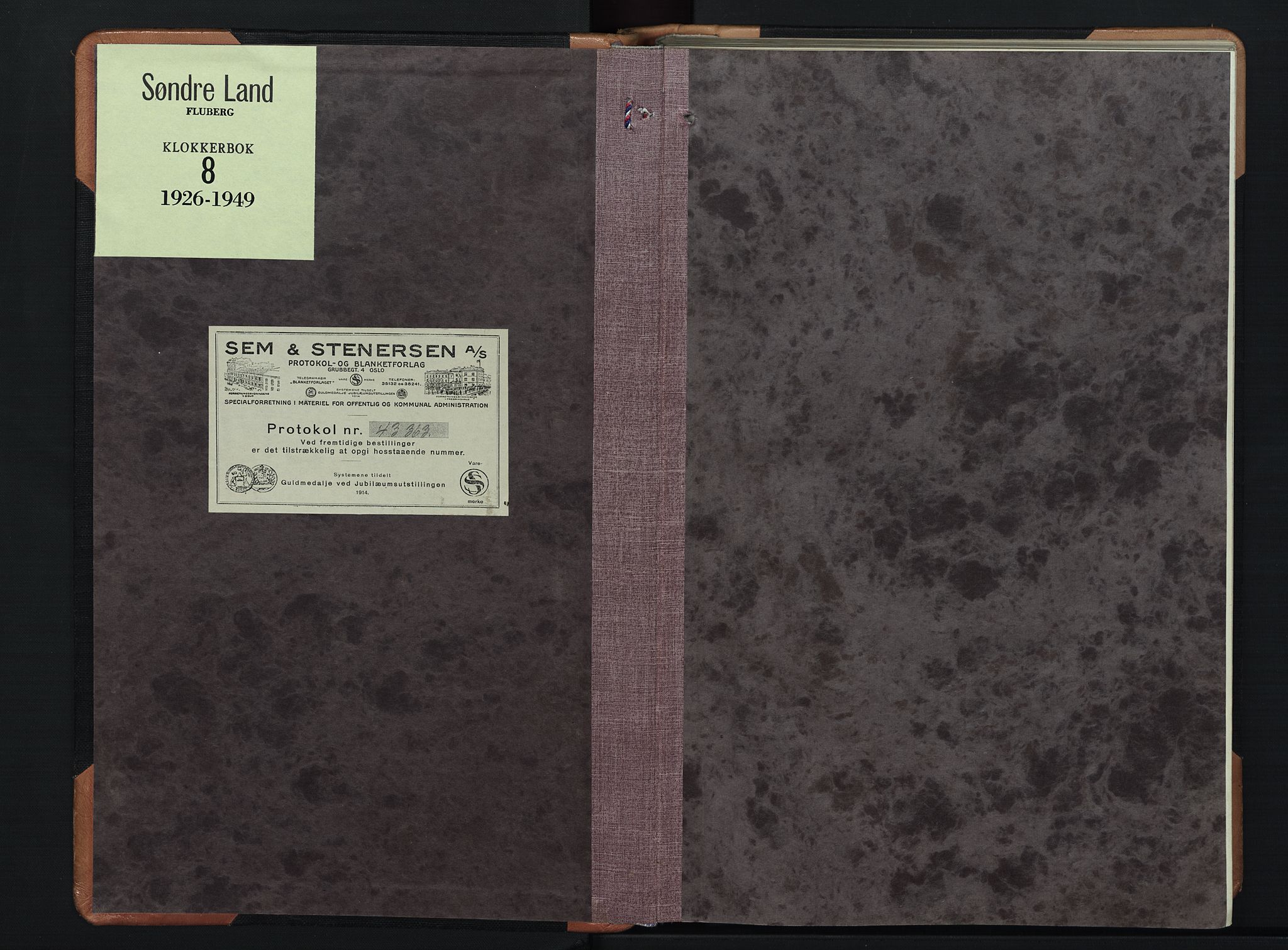 Søndre Land prestekontor, AV/SAH-PREST-122/L/L0008: Parish register (copy) no. 8, 1926-1950