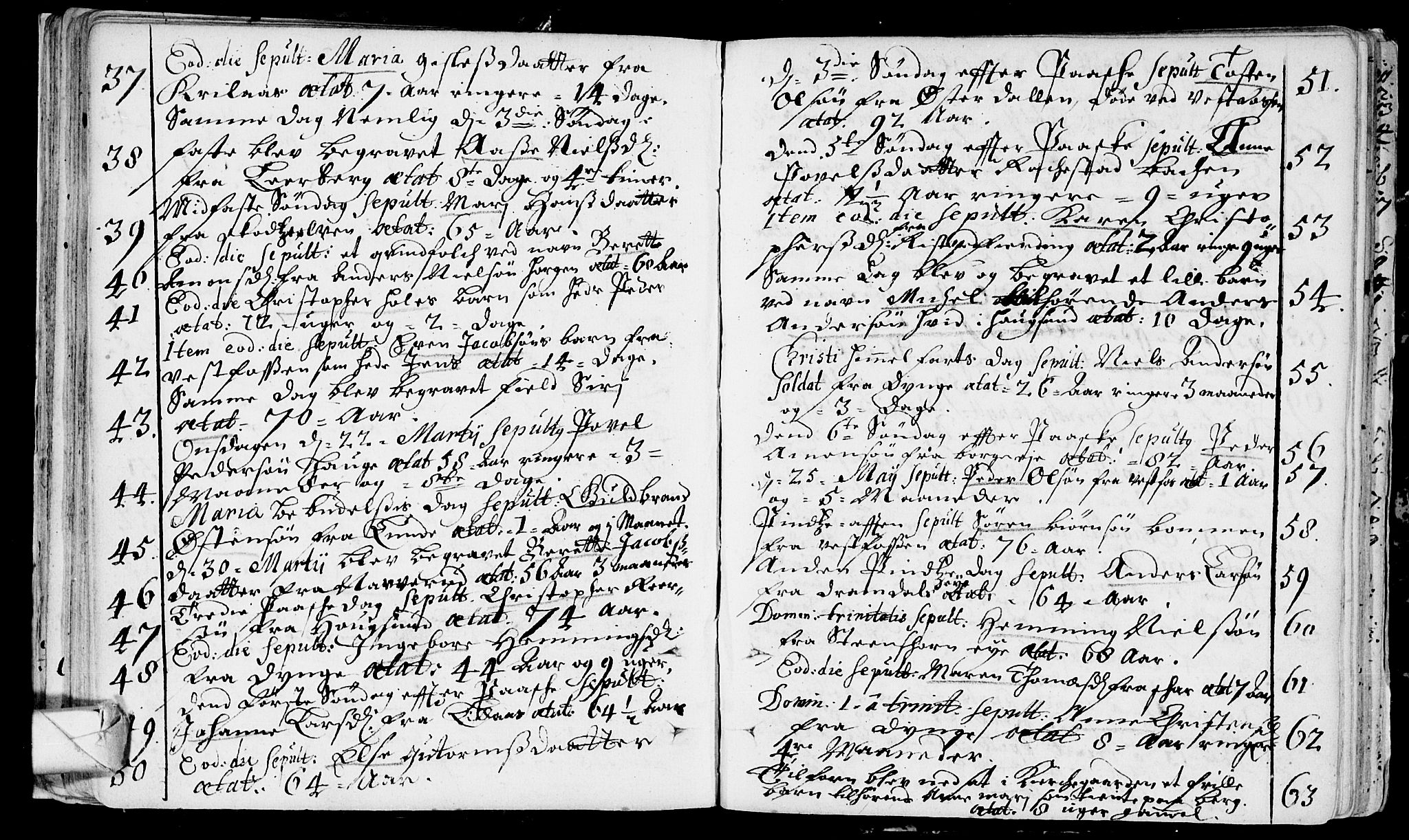 Eiker kirkebøker, AV/SAKO-A-4/F/Fa/L0006: Parish register (official) no. I 6 /1, 1705-1733