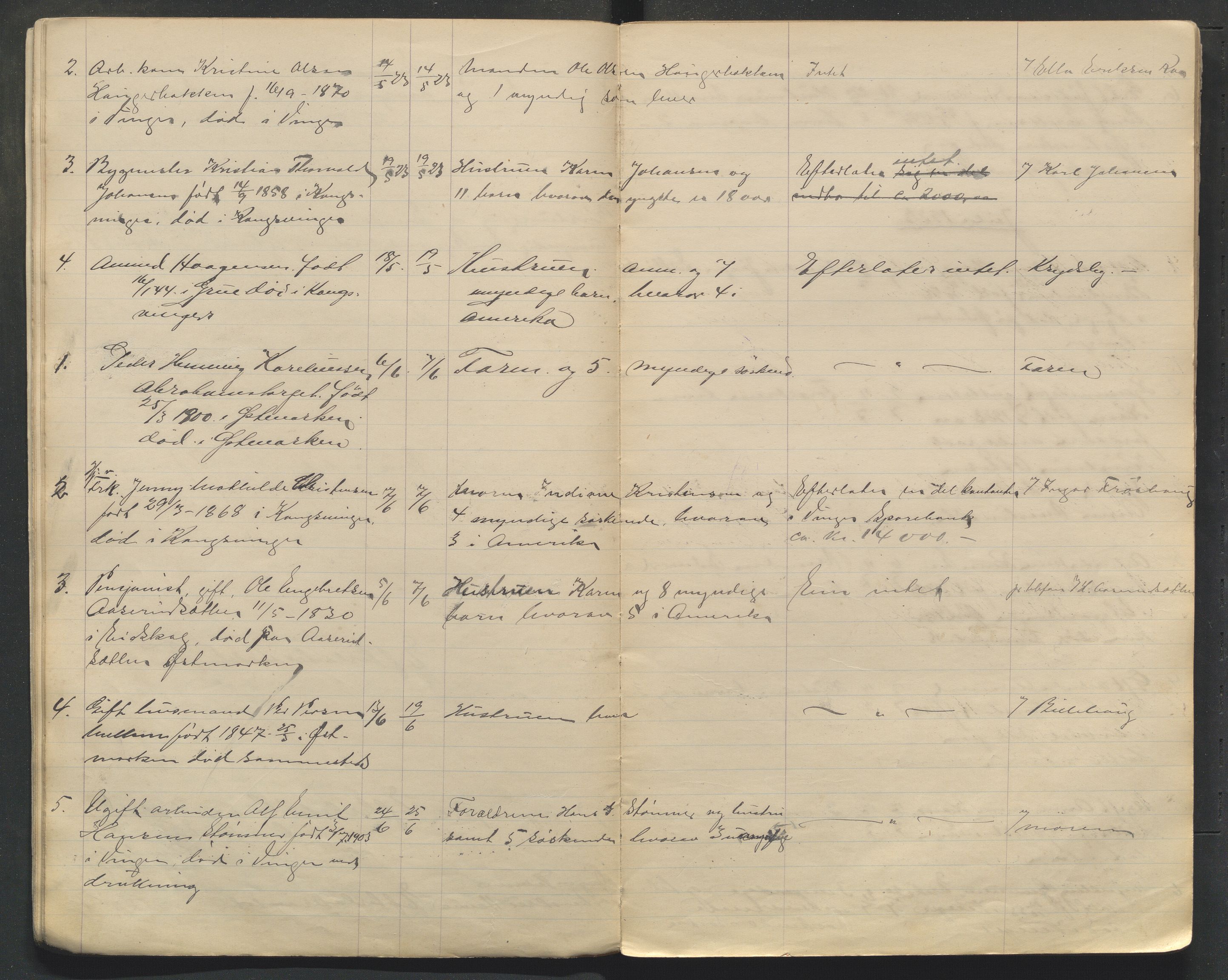 Kongsvinger lensmannskontor, AV/SAH-LHK-014/H/Ha/L0001/0002: Dødsfallsprotokoller / Dødsfallsprotokoll for Vinger og Kongsvinger, 1921-1931