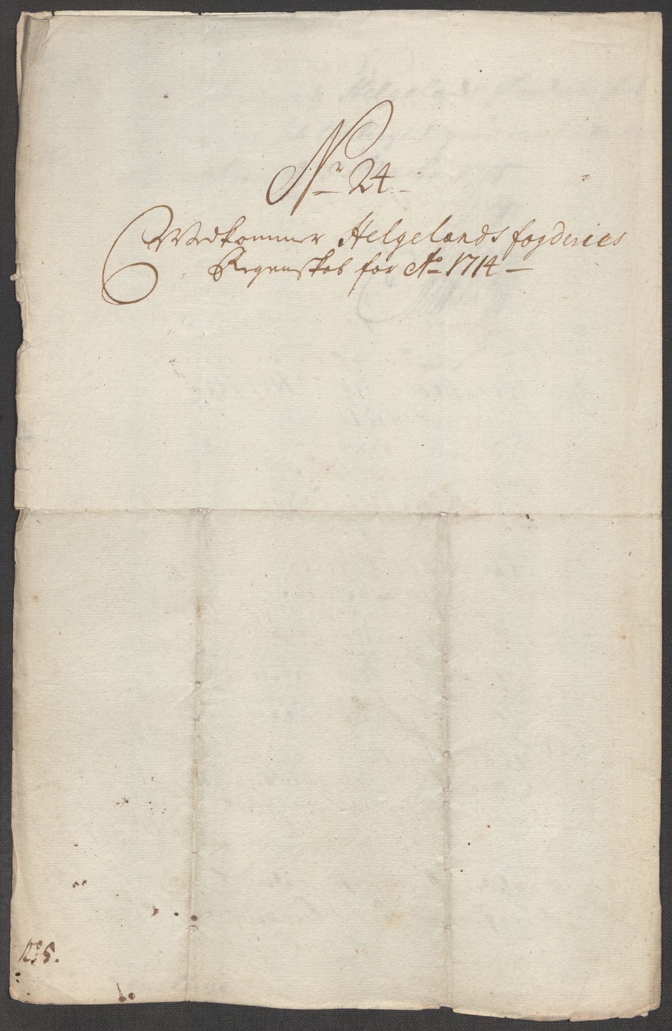 Rentekammeret inntil 1814, Reviderte regnskaper, Fogderegnskap, RA/EA-4092/R65/L4513: Fogderegnskap Helgeland, 1714-1715, p. 164