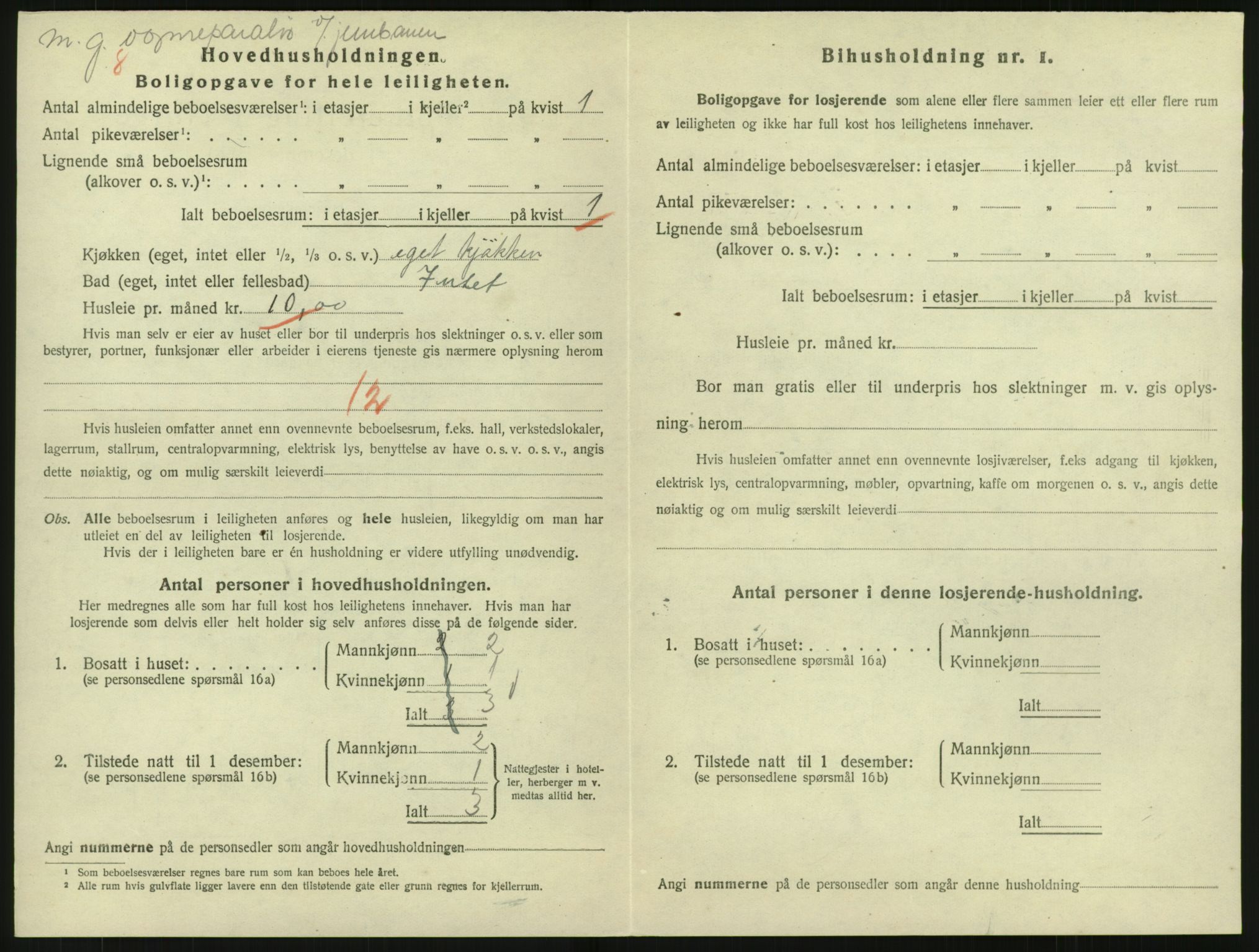 SAK, 1920 census for Arendal, 1920, p. 8471