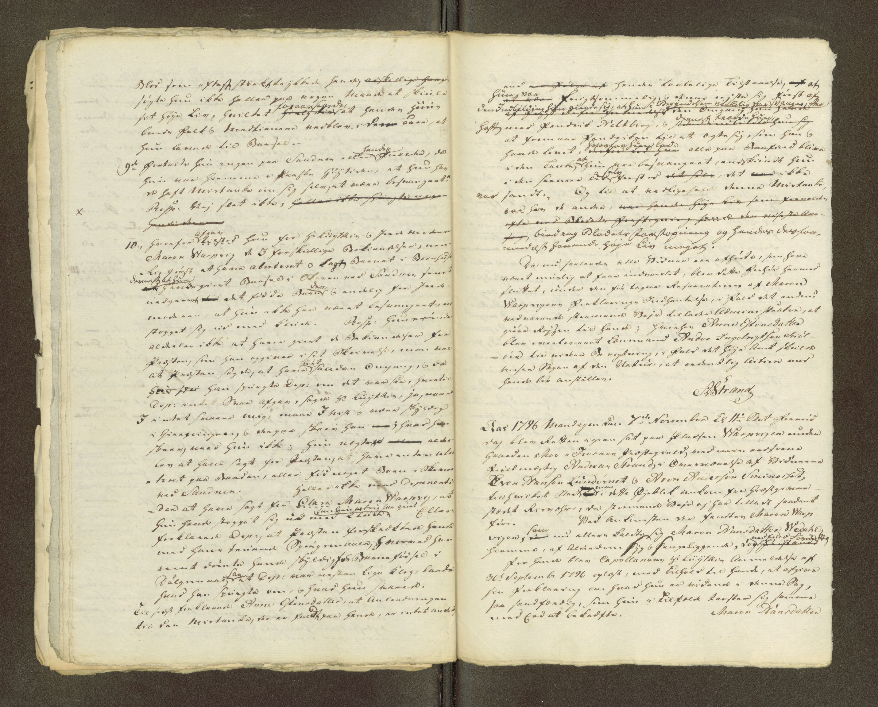Namdal sorenskriveri, SAT/A-4133/1/1/1O/1Oa/L0007: Sivile og offentlige saker, 1798, p. 92