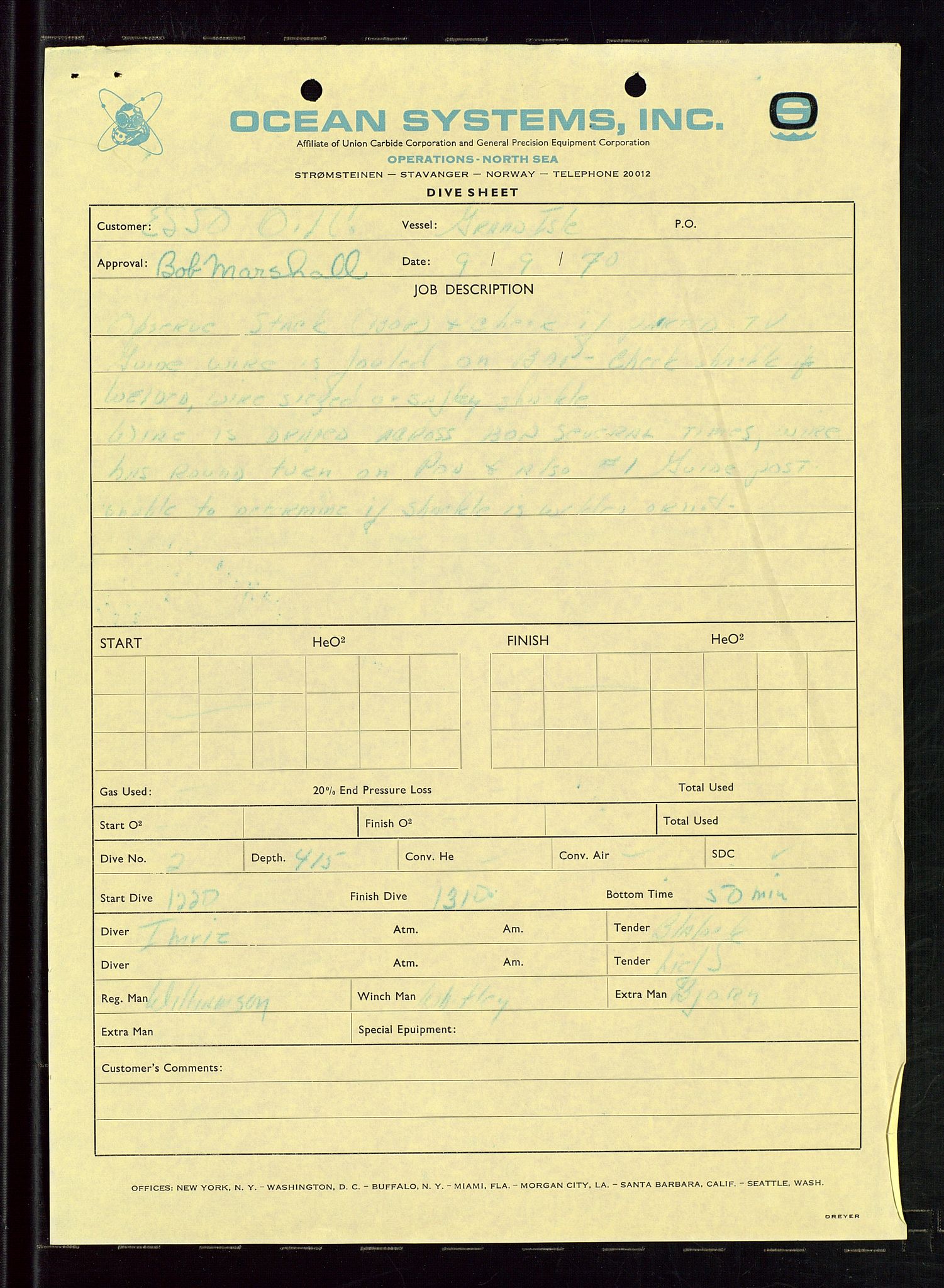 Pa 1512 - Esso Exploration and Production Norway Inc., AV/SAST-A-101917/E/Ea/L0013: Well 25/10-3 og Well 8/3-1, 1966-1975, p. 546