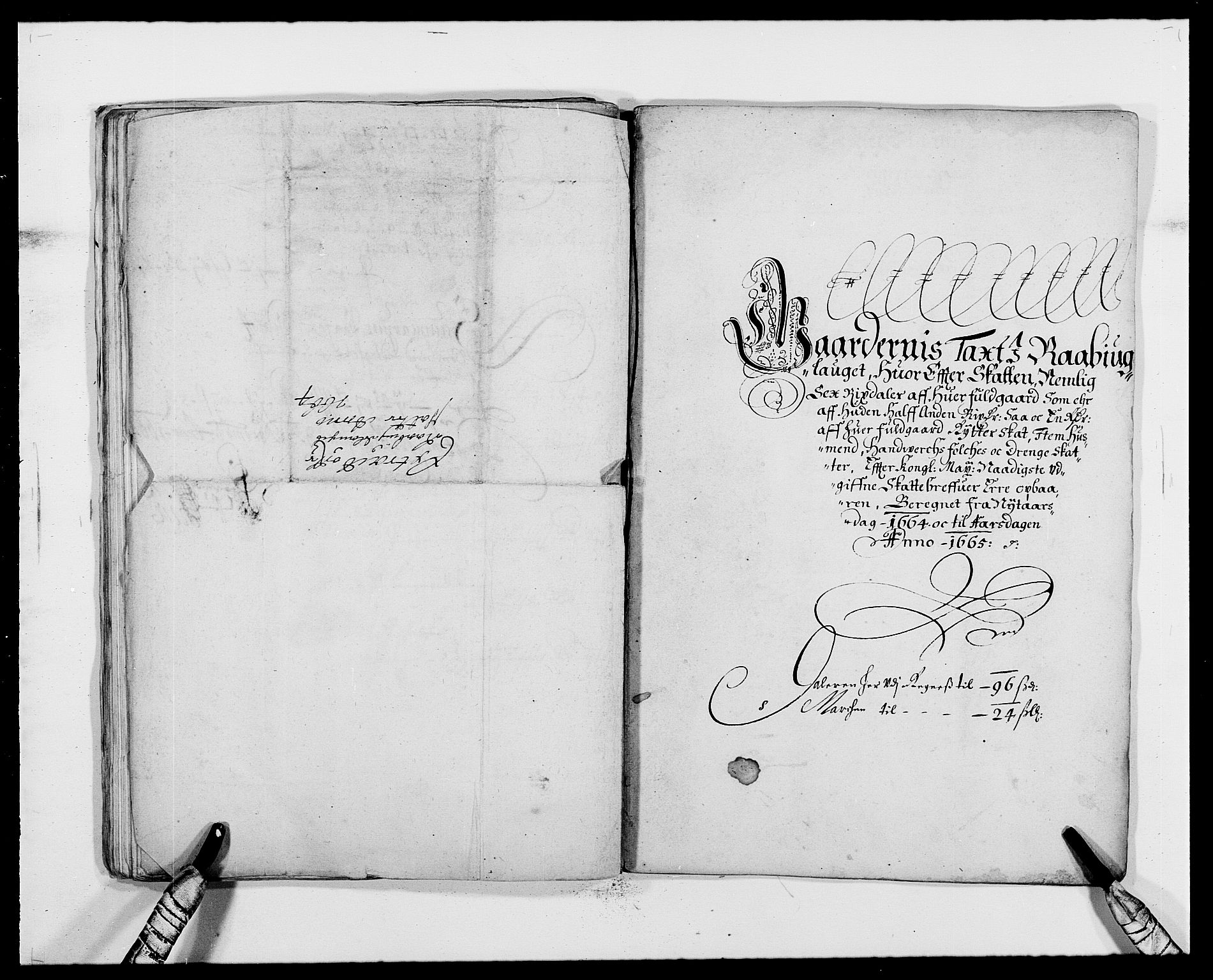 Rentekammeret inntil 1814, Reviderte regnskaper, Fogderegnskap, RA/EA-4092/R40/L2431: Fogderegnskap Råbyggelag, 1664-1668, p. 43