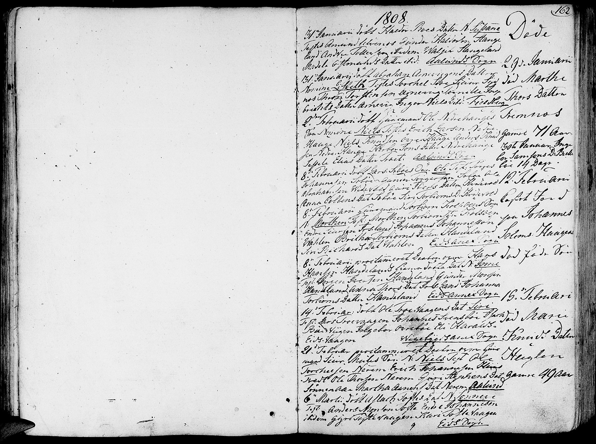 Fjelberg sokneprestembete, AV/SAB-A-75201/H/Haa: Parish register (official) no. A 3, 1788-1815, p. 162