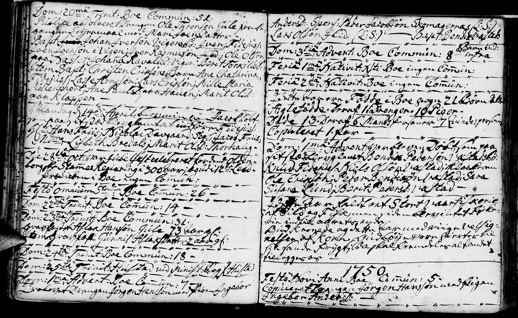 Ministerialprotokoller, klokkerbøker og fødselsregistre - Møre og Romsdal, AV/SAT-A-1454/566/L0760: Parish register (official) no. 566A01, 1739-1766, p. 41