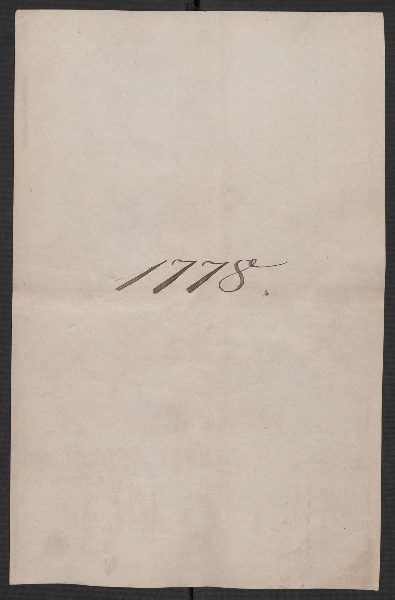 Oslo politidistrikt, AV/SAO-A-10085/D/Da/L0002: Innkomne brev, pro memoria m.v., 1778-1779, p. 1