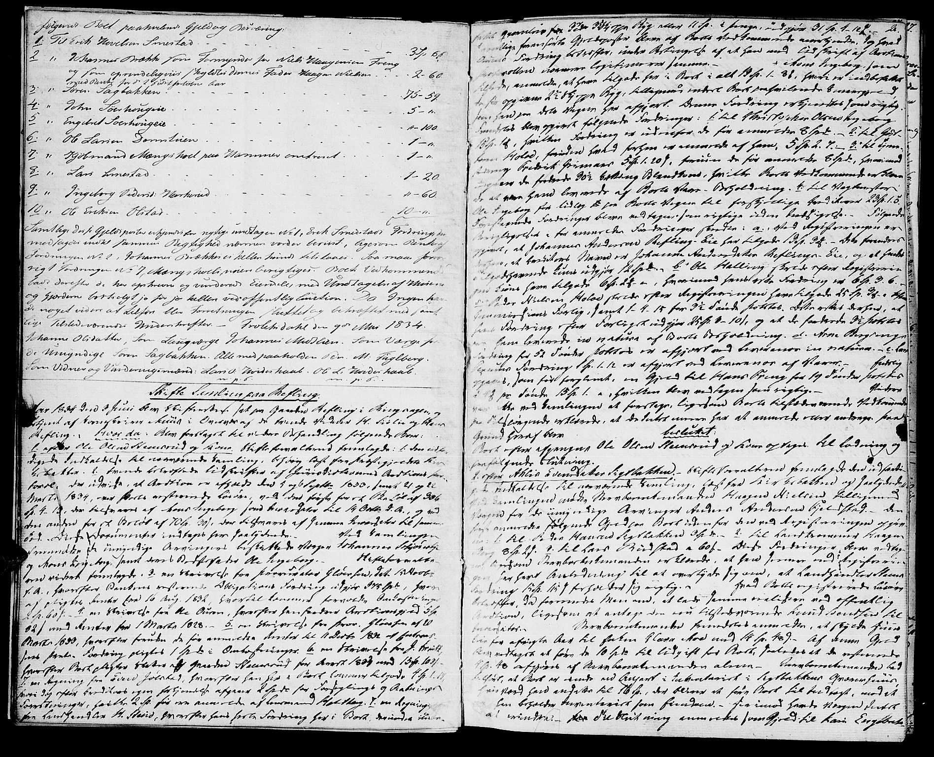 Nord-Hedmark sorenskriveri, AV/SAH-TING-012/J/Ja/L0009: Skifteprotokoll, 1834-1839, p. 20-21