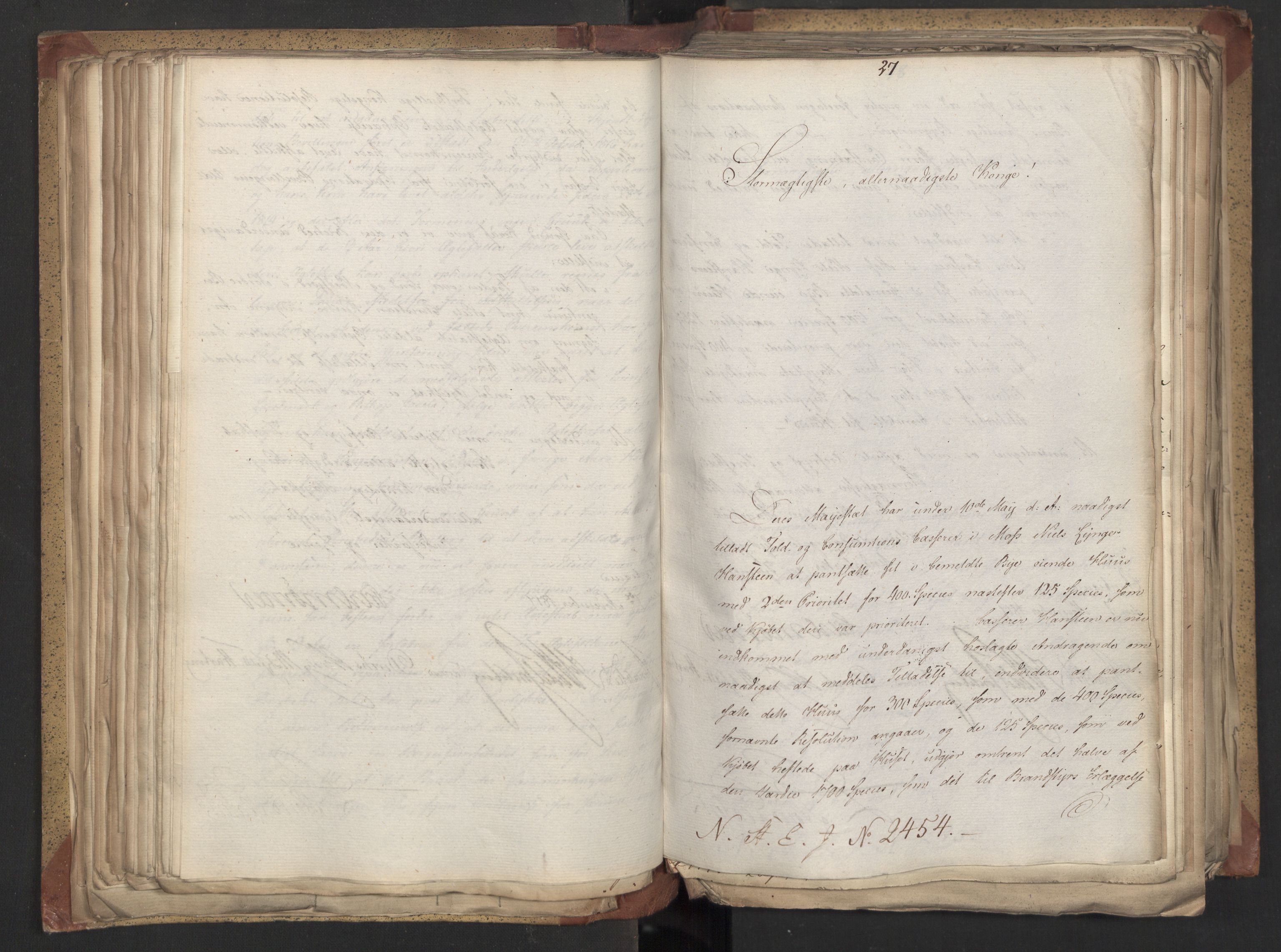 Statsrådsavdelingen i Stockholm, AV/RA-S-1003/D/Da/L0011: Regjeringsinnstillinger nr. 2393-2586, 1817, p. 154