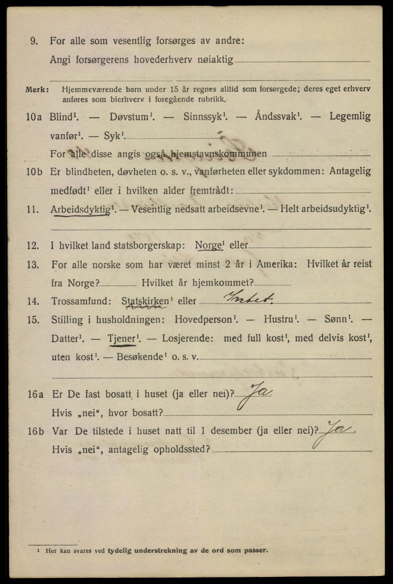 SAO, 1920 census for Kristiania, 1920, p. 560520