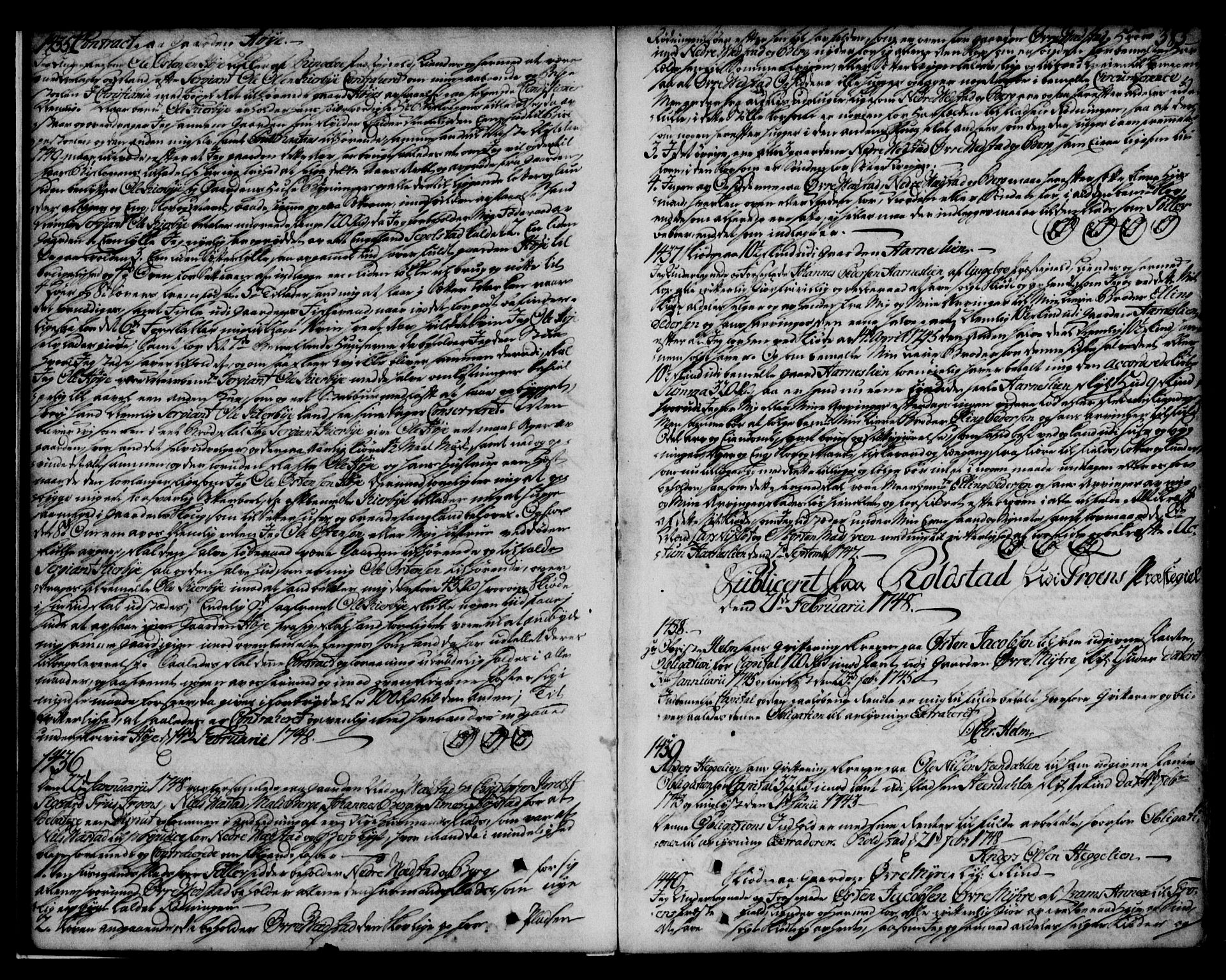 Sør-Gudbrandsdal tingrett, AV/SAH-TING-004/H/Hb/Hba/L0003B: Mortgage book no. I 3b, 1748-1755, p. 383