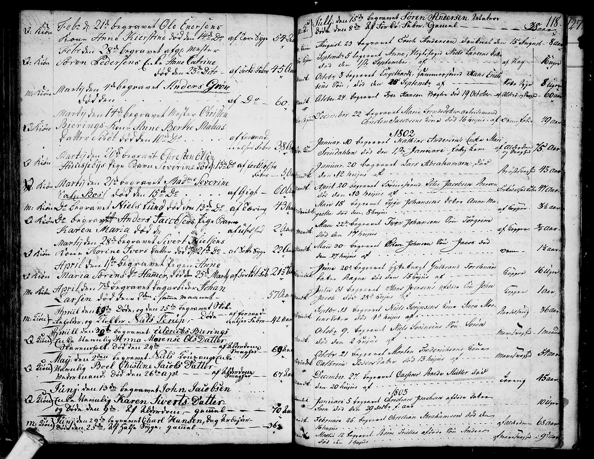 Larvik kirkebøker, SAKO/A-352/F/Fb/L0001: Parish register (official) no. II 1, 1779-1817, p. 118