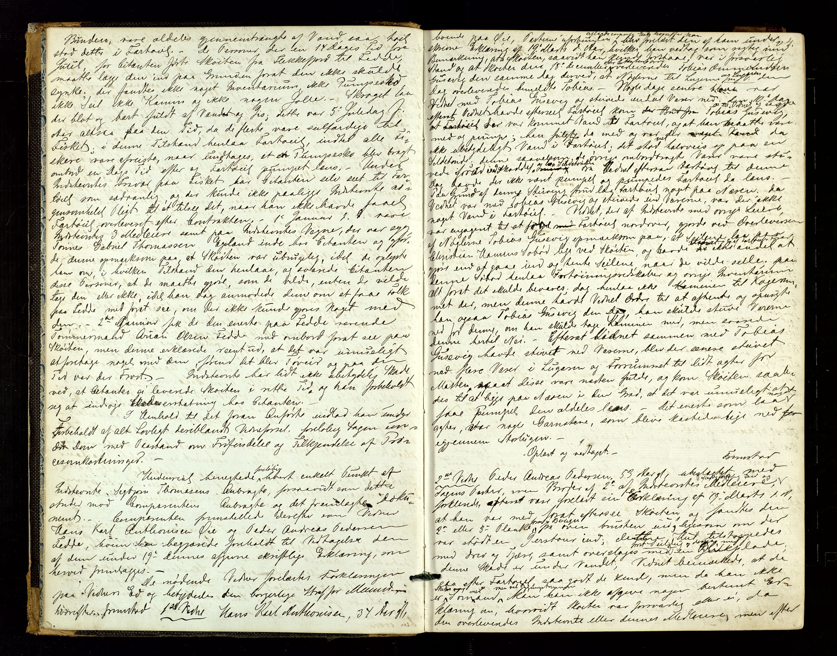 Flekkefjord sorenskriveri, AV/SAK-1221-0001/F/Fb/L0007: Ekstrarettsprotokoll nr. 8, 1867-1871, p. 4