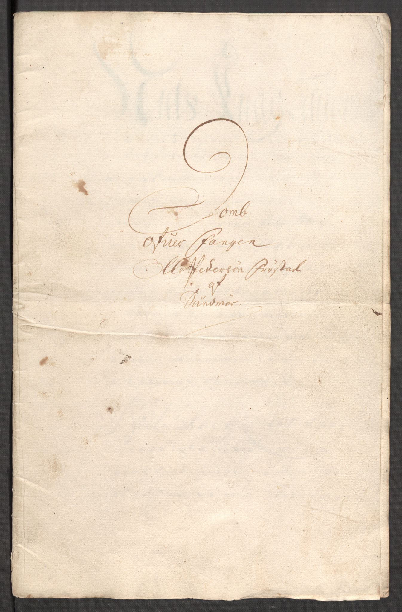 Rentekammeret inntil 1814, Reviderte regnskaper, Fogderegnskap, AV/RA-EA-4092/R54/L3558: Fogderegnskap Sunnmøre, 1700-1701, p. 289