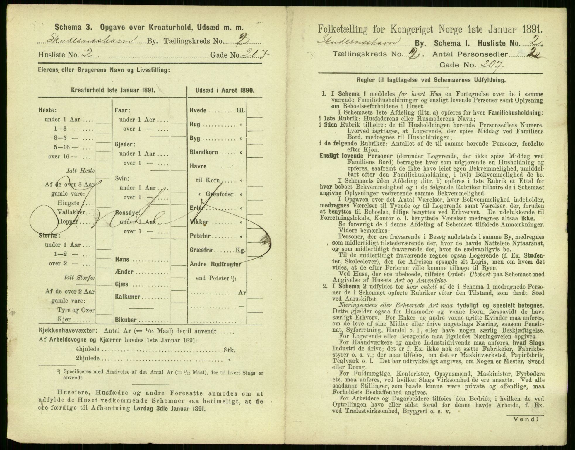 RA, 1891 census for 1104 Skudeneshavn, 1891, p. 62