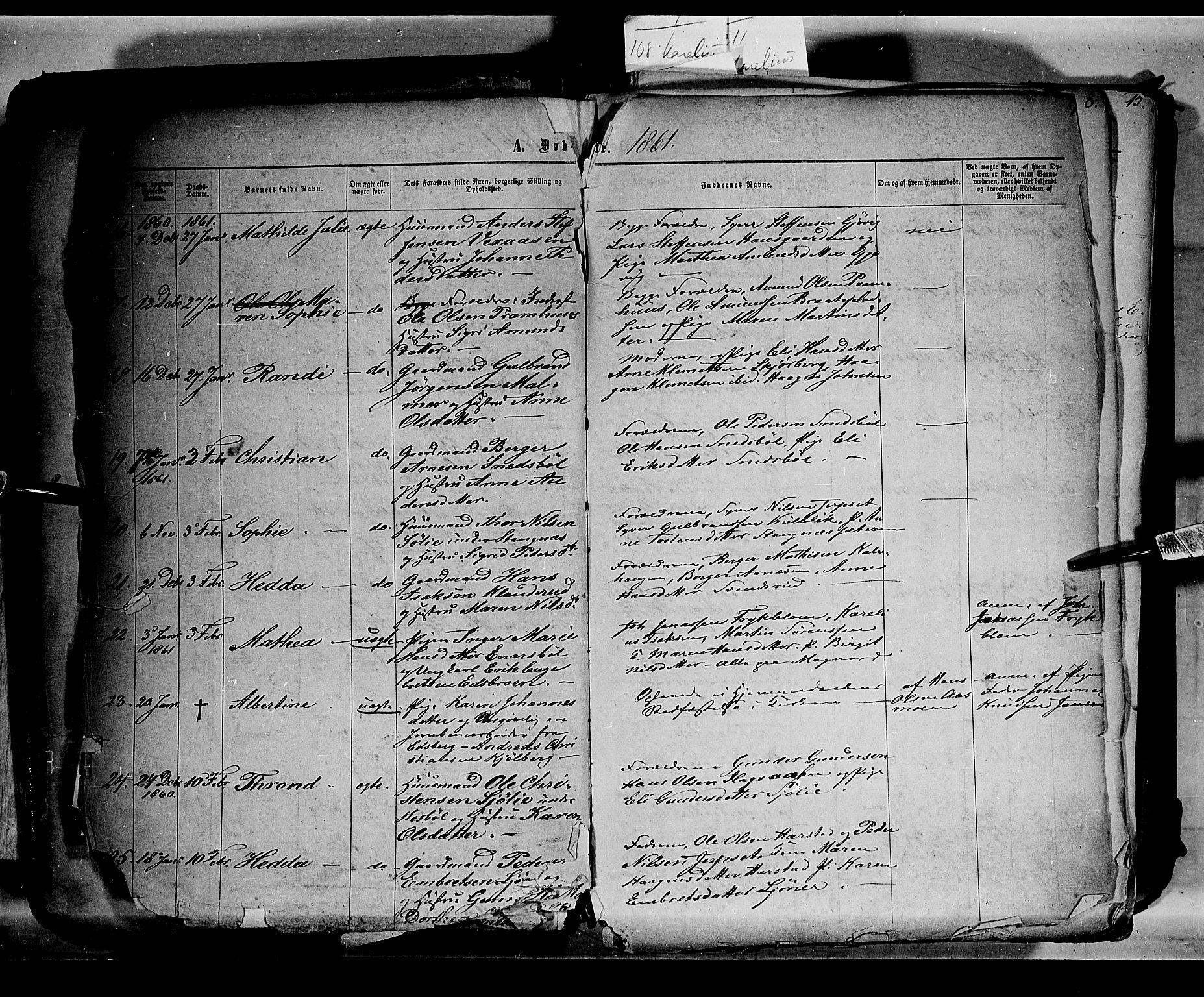 Eidskog prestekontor, AV/SAH-PREST-026/H/Ha/Haa/L0001: Parish register (official) no. 1, 1860-1867, p. 7