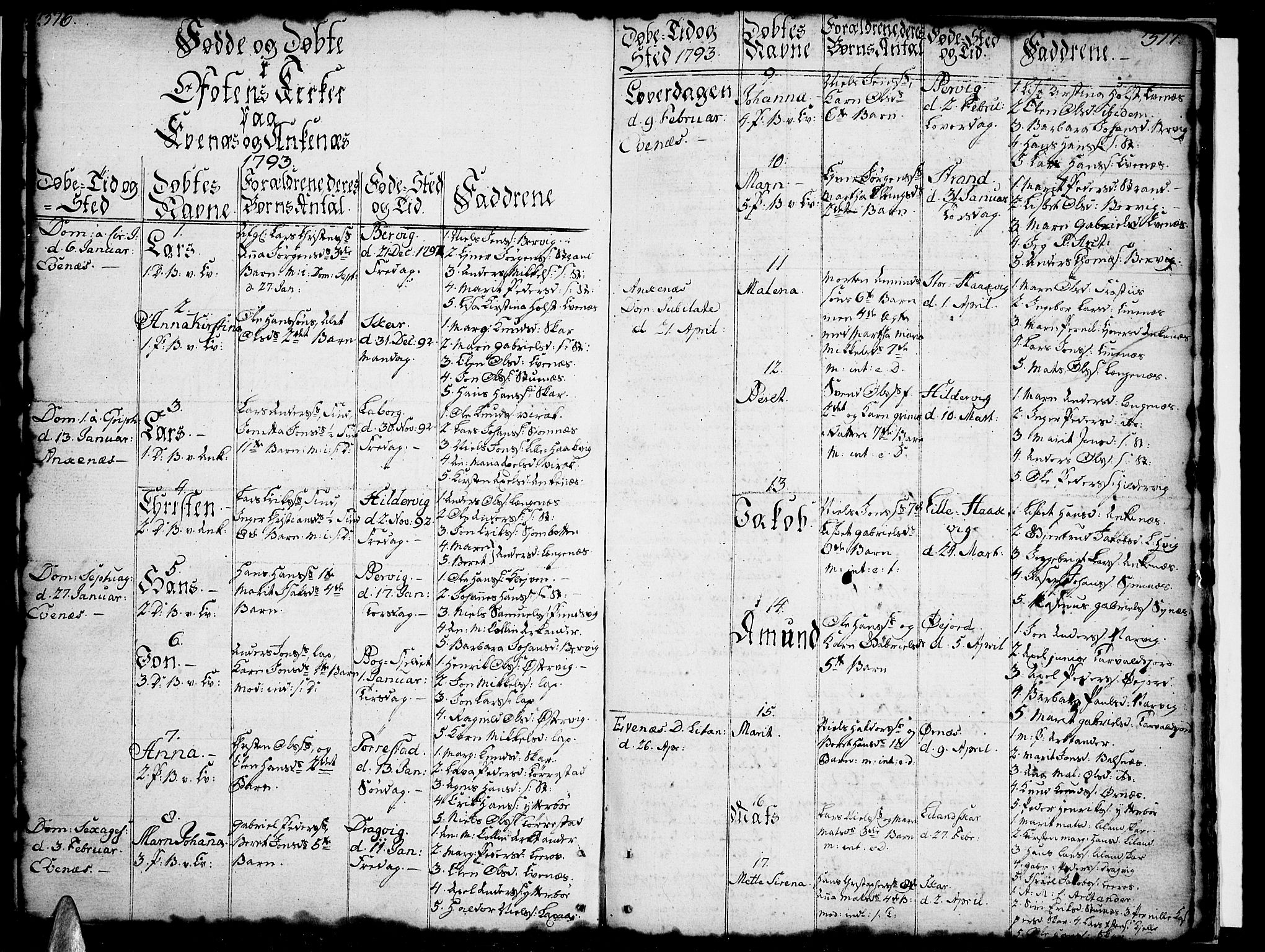 Ministerialprotokoller, klokkerbøker og fødselsregistre - Nordland, SAT/A-1459/863/L0892: Parish register (official) no. 863A04, 1765-1794, p. 376-377